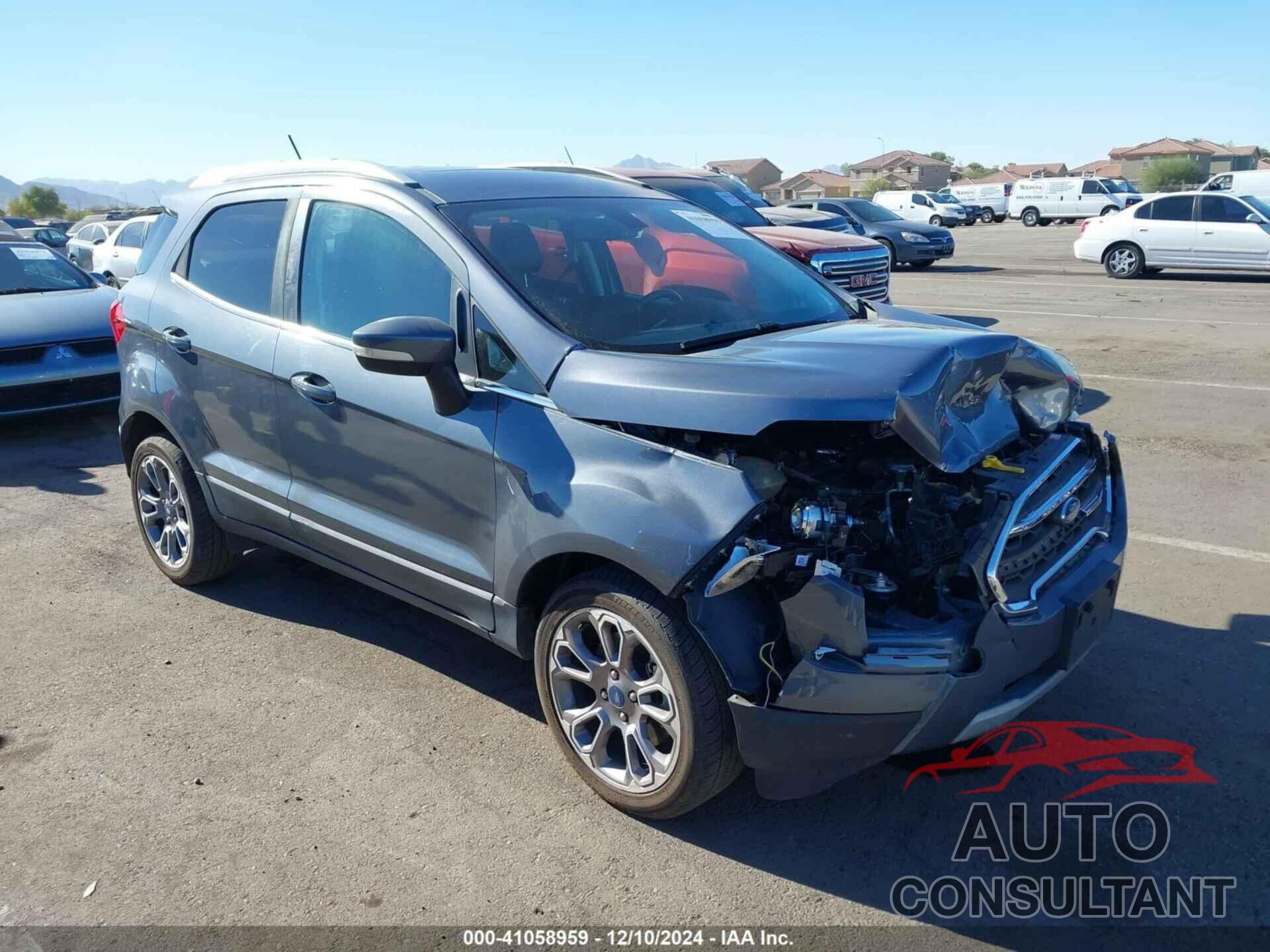 FORD ECOSPORT 2018 - MAJ3P1VE4JC205975