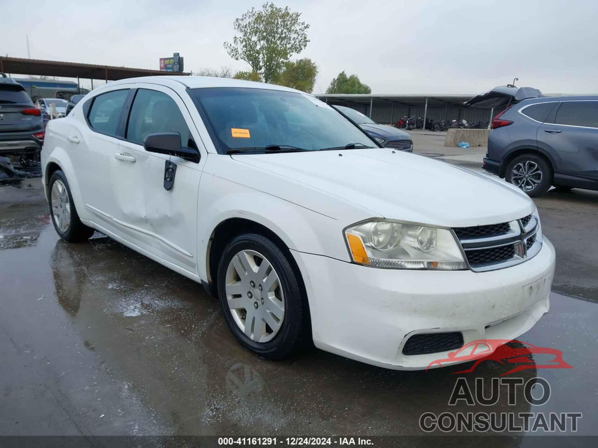 DODGE AVENGER 2012 - 1C3CDZAG1CN251932