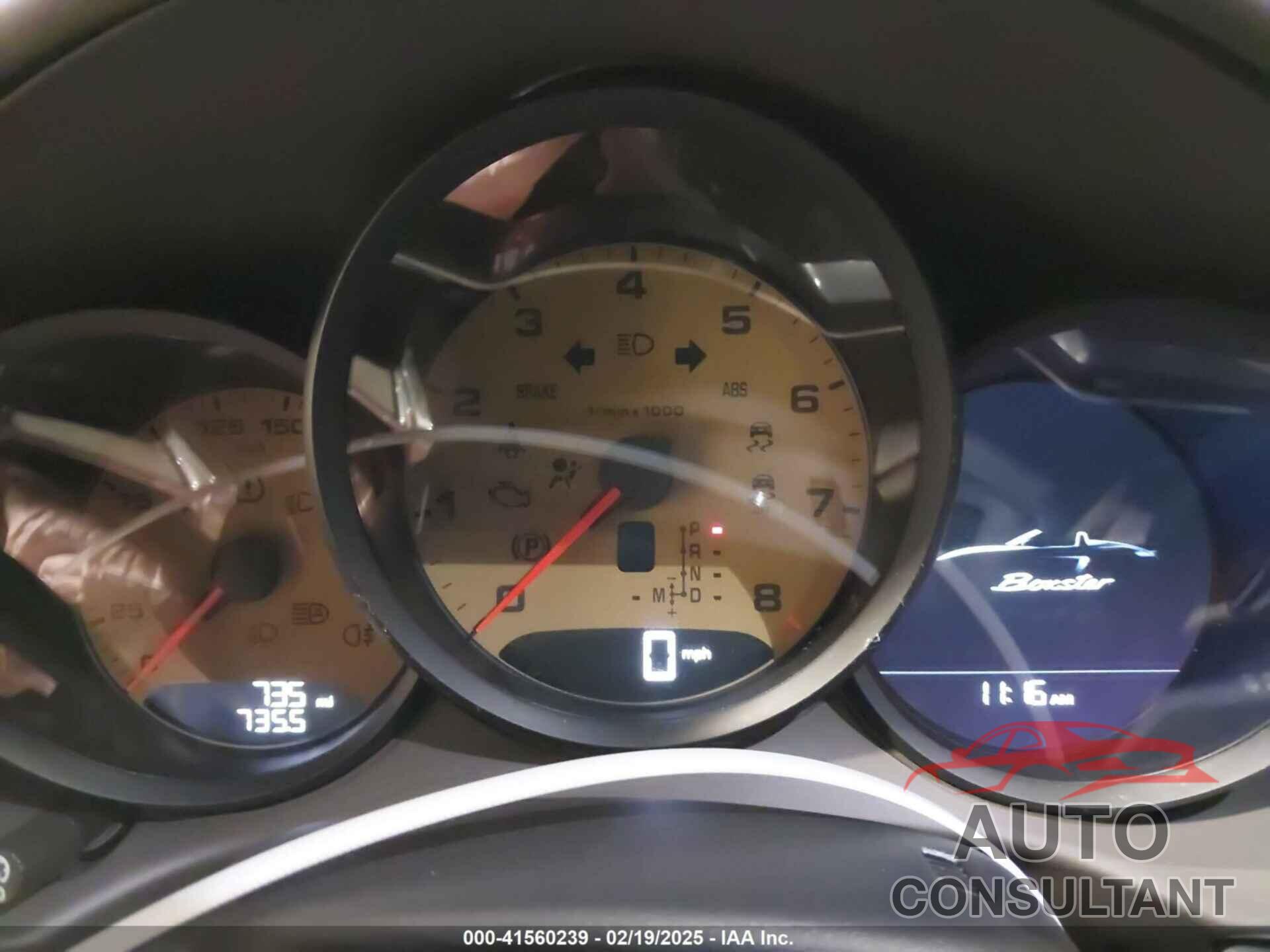 PORSCHE 718 BOXSTER 2025 - WP0CA2A89SK212378