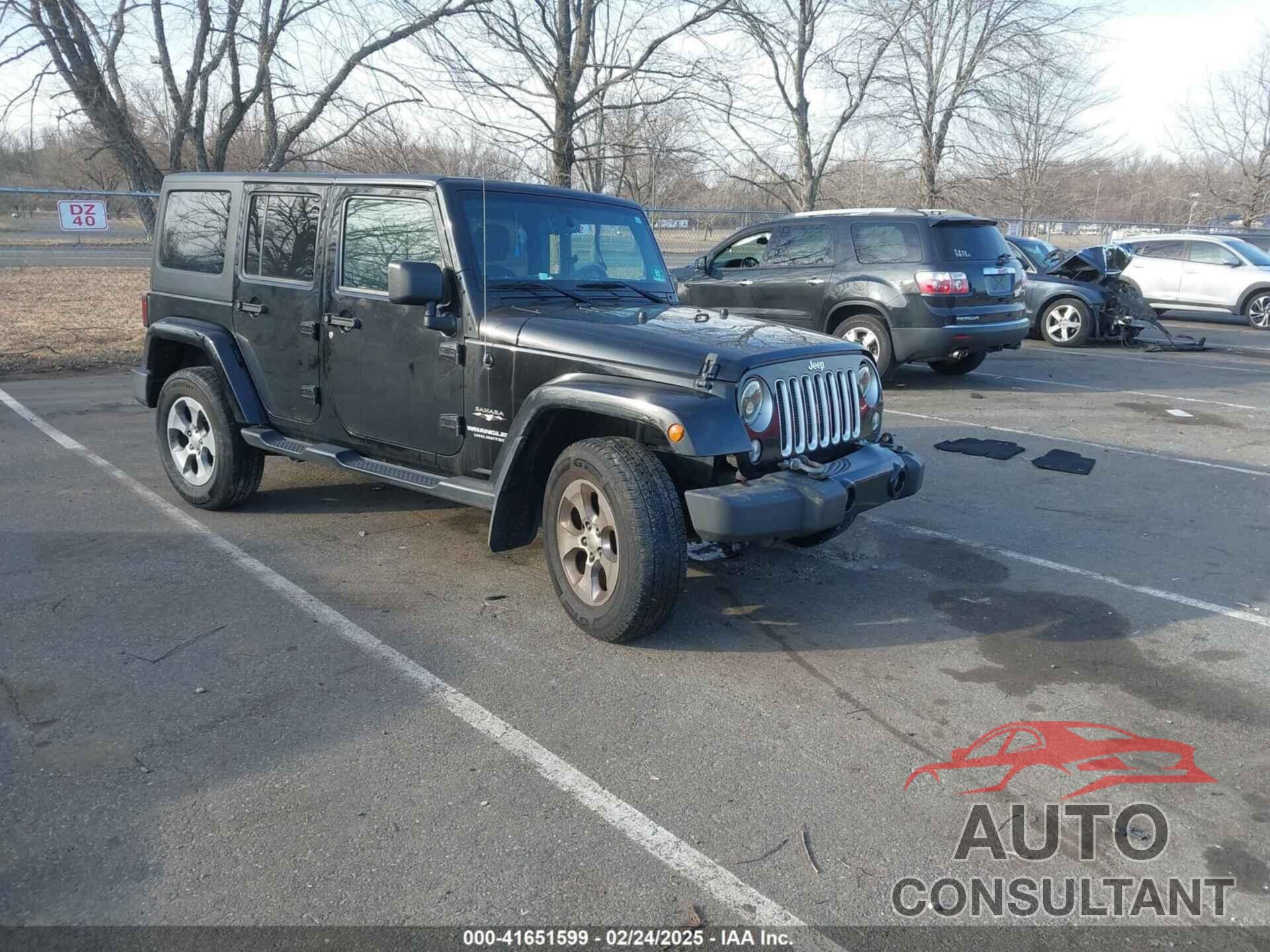 JEEP WRANGLER UNLIMITED 2016 - 1C4HJWEGXGL186065