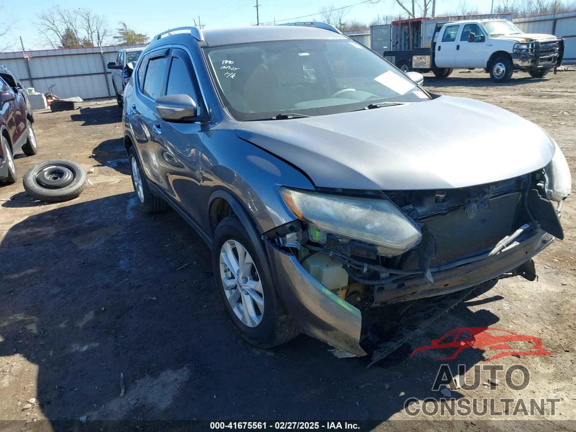 NISSAN ROGUE 2015 - KNMAT2MV7FP569005