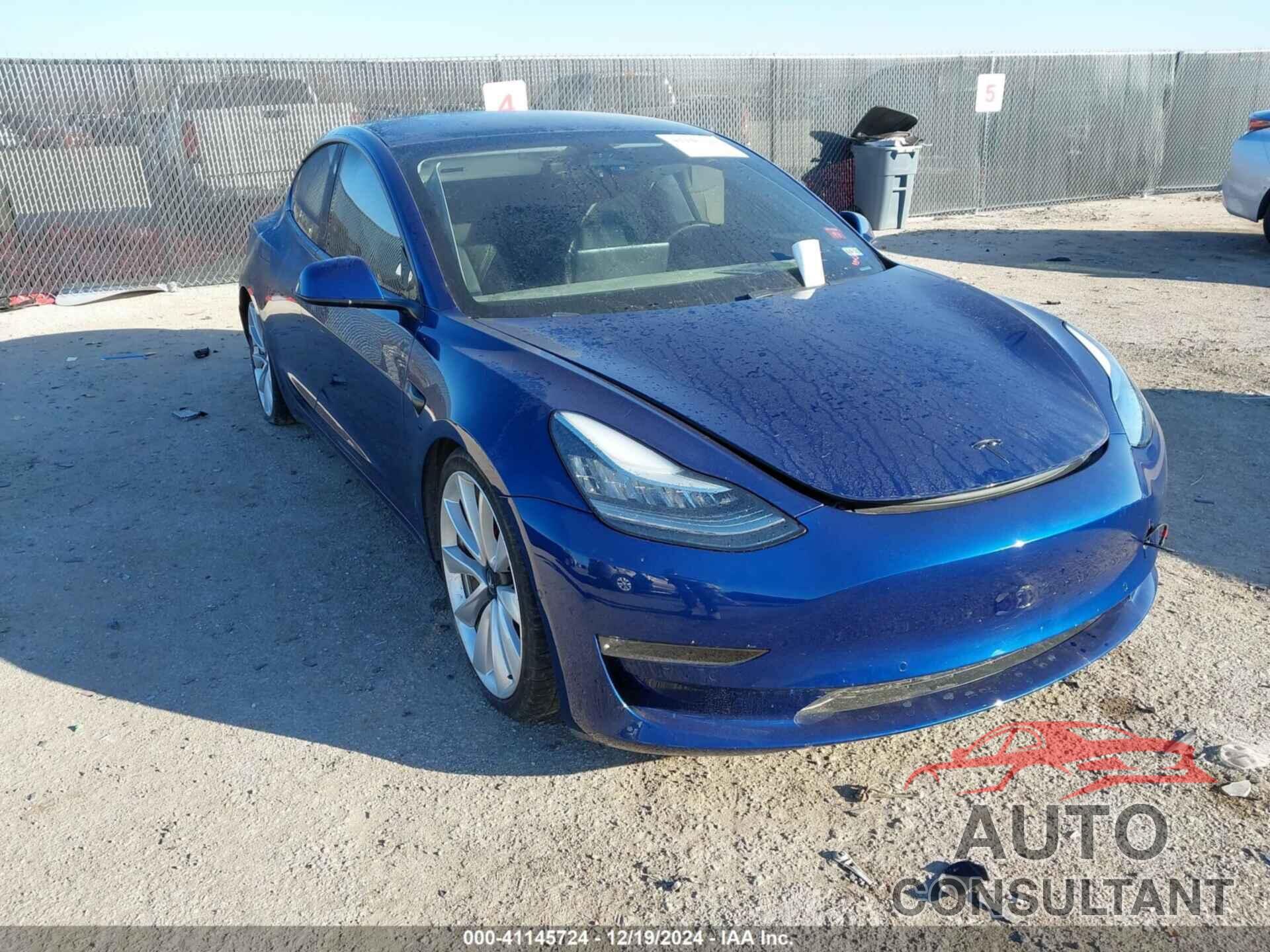 TESLA MODEL 3 2019 - 5YJ3E1EB3KF447358