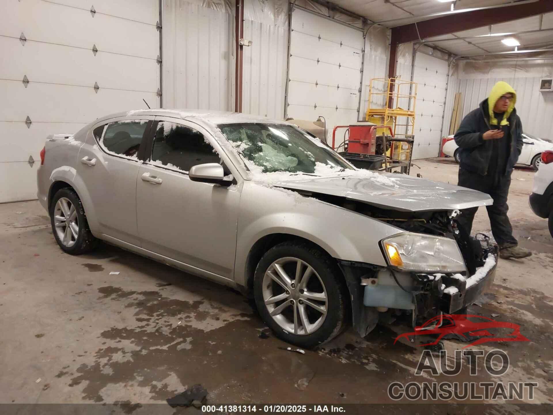 DODGE AVENGER 2012 - 1C3CDZEG3CN143077