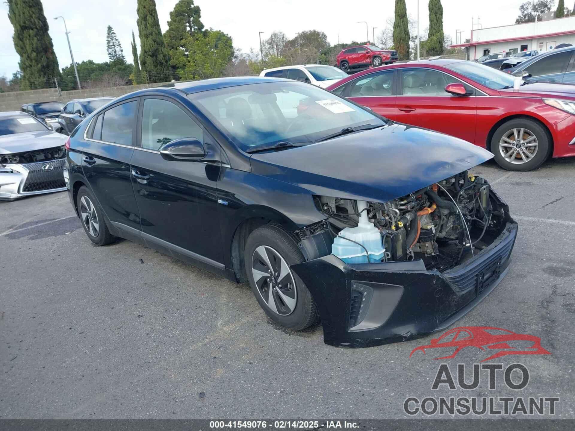 HYUNDAI IONIQ HYBRID 2017 - KMHC75LC6HU049974