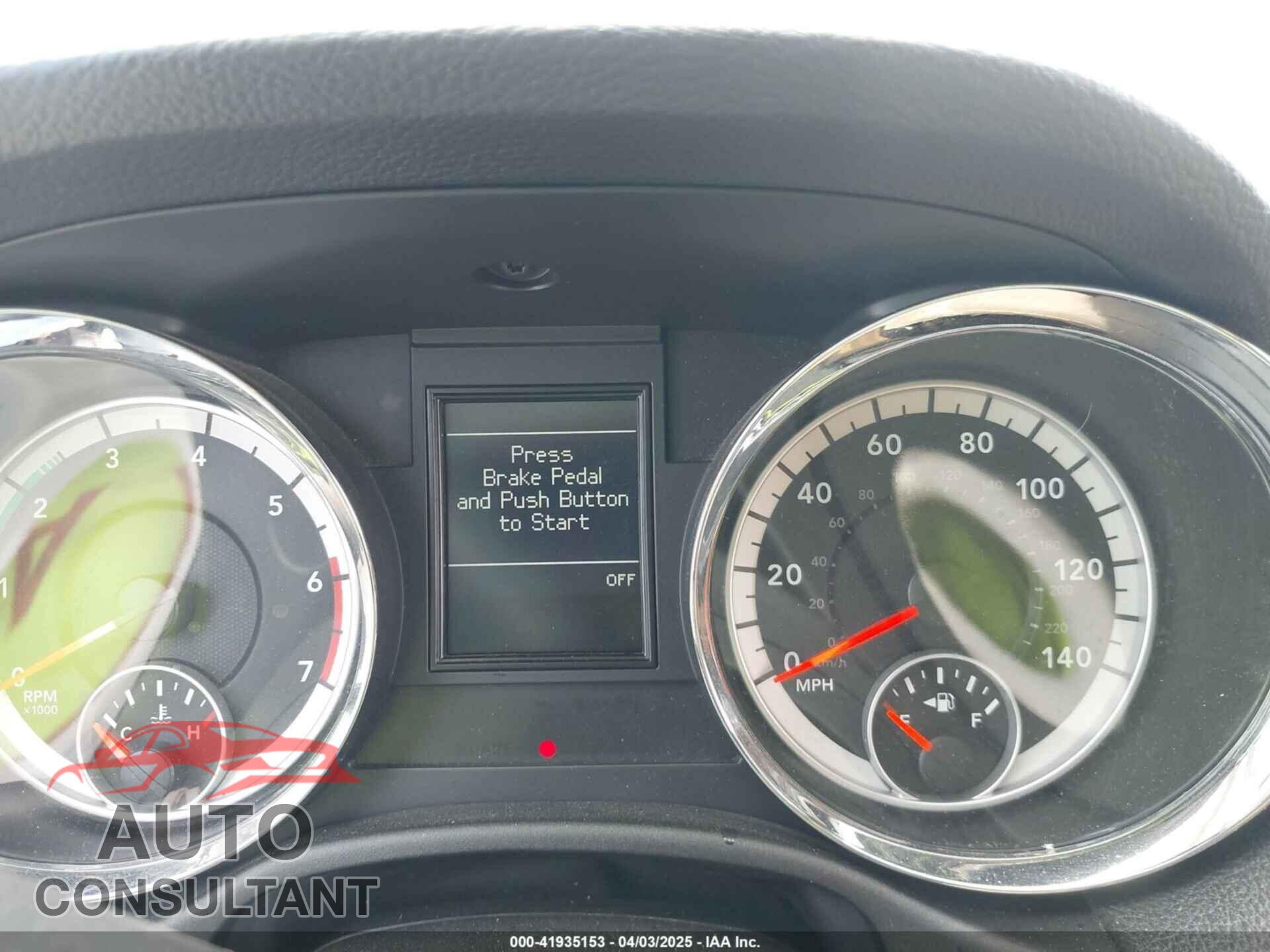 DODGE DURANGO 2013 - 1C4SDJET5DC676678
