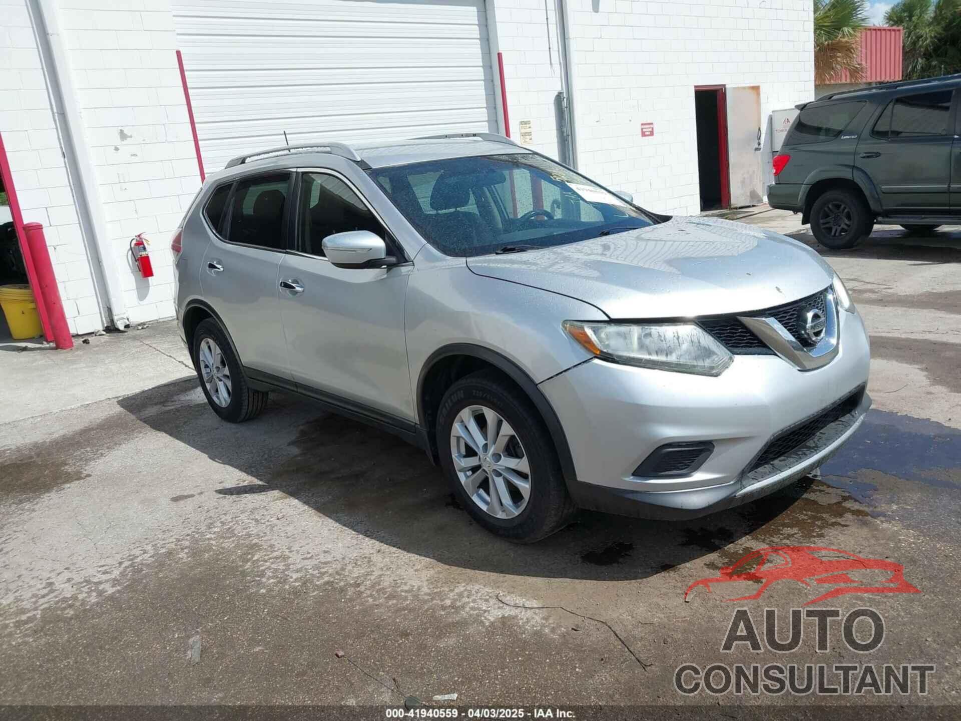 NISSAN ROGUE 2015 - KNMAT2MT1FP502091
