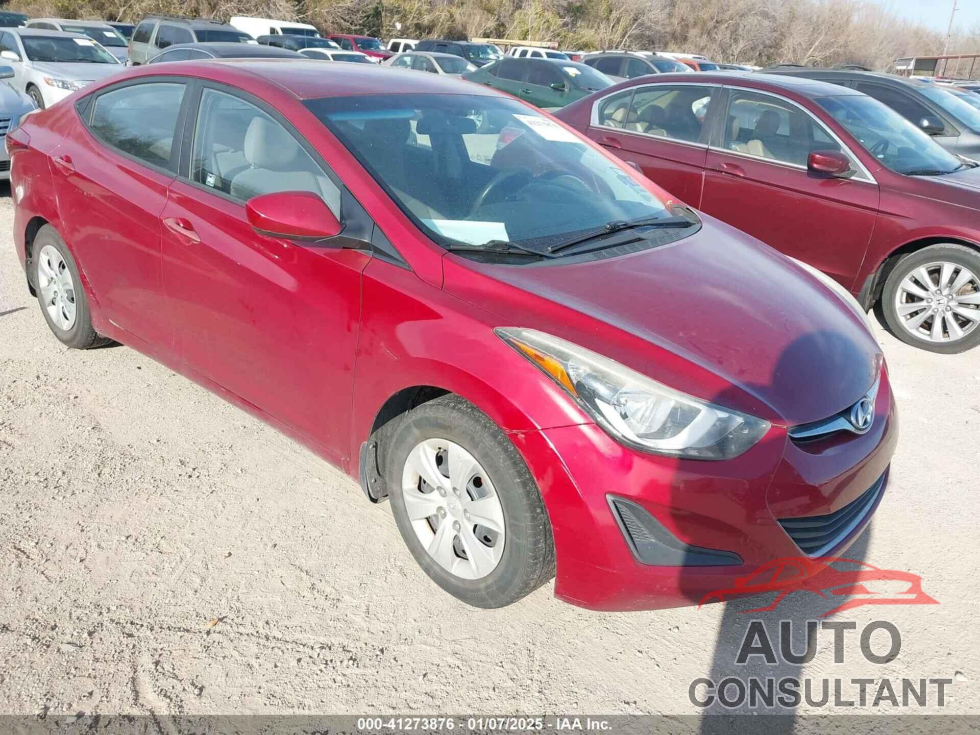 HYUNDAI ELANTRA 2016 - 5NPDH4AE1GH669144