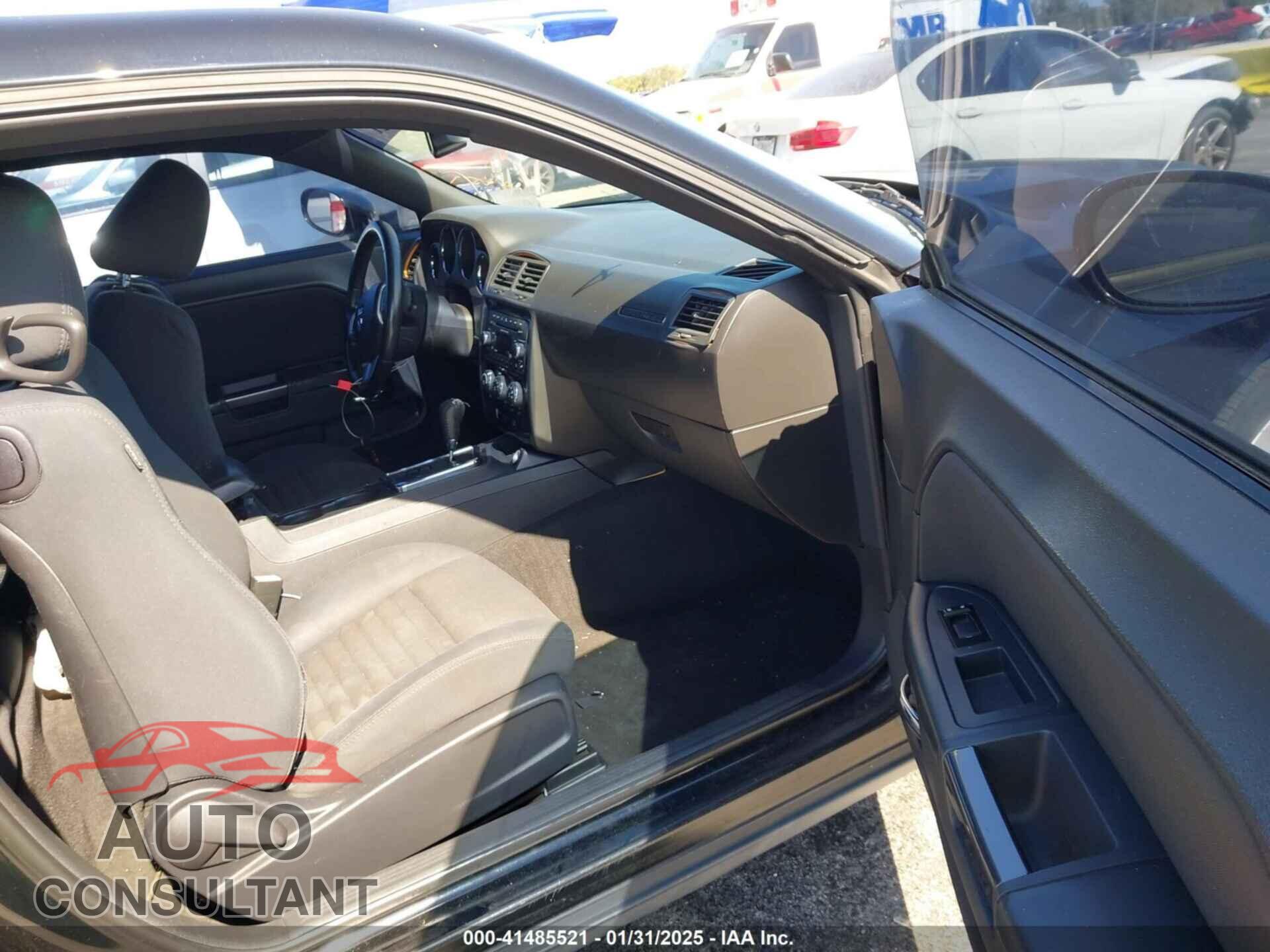 DODGE CHALLENGER 2012 - 2C3CDYAG3CH130970