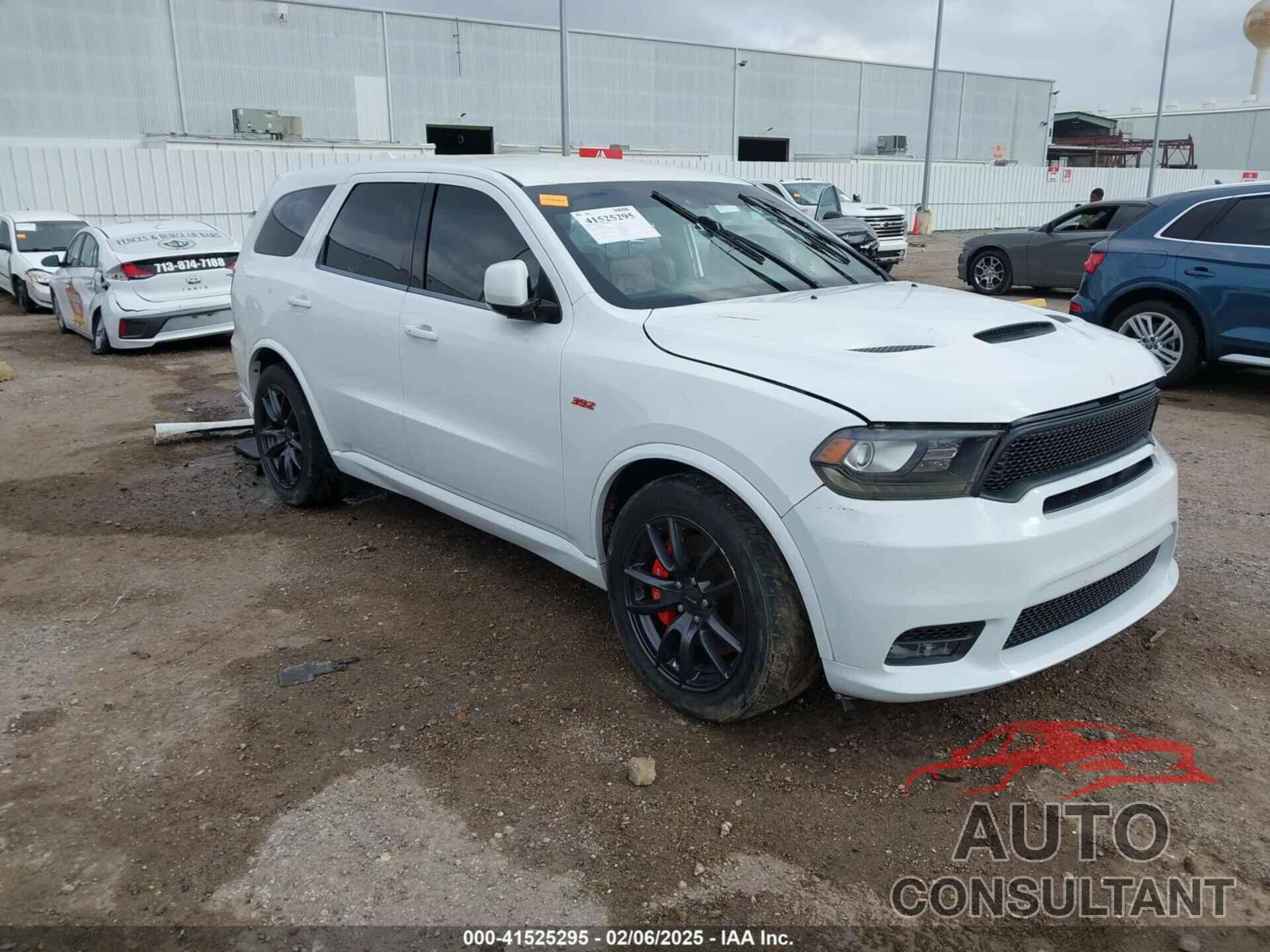 DODGE DURANGO 2018 - 1C4SDJGJ4JC341550