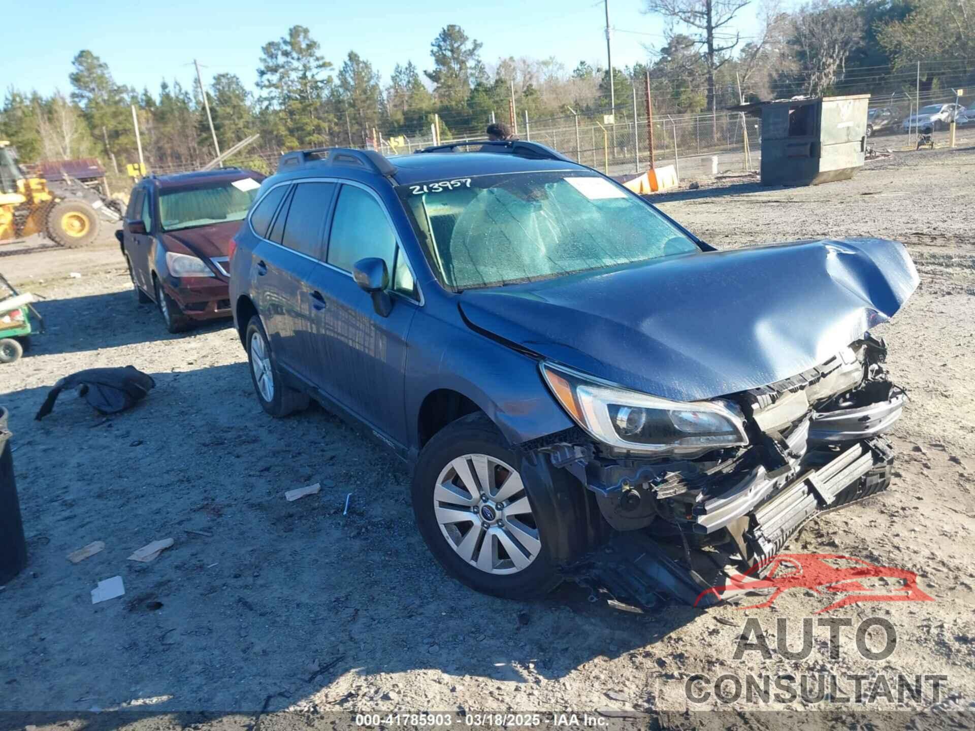 SUBARU OUTBACK 2017 - 4S4BSAHC3H3213957