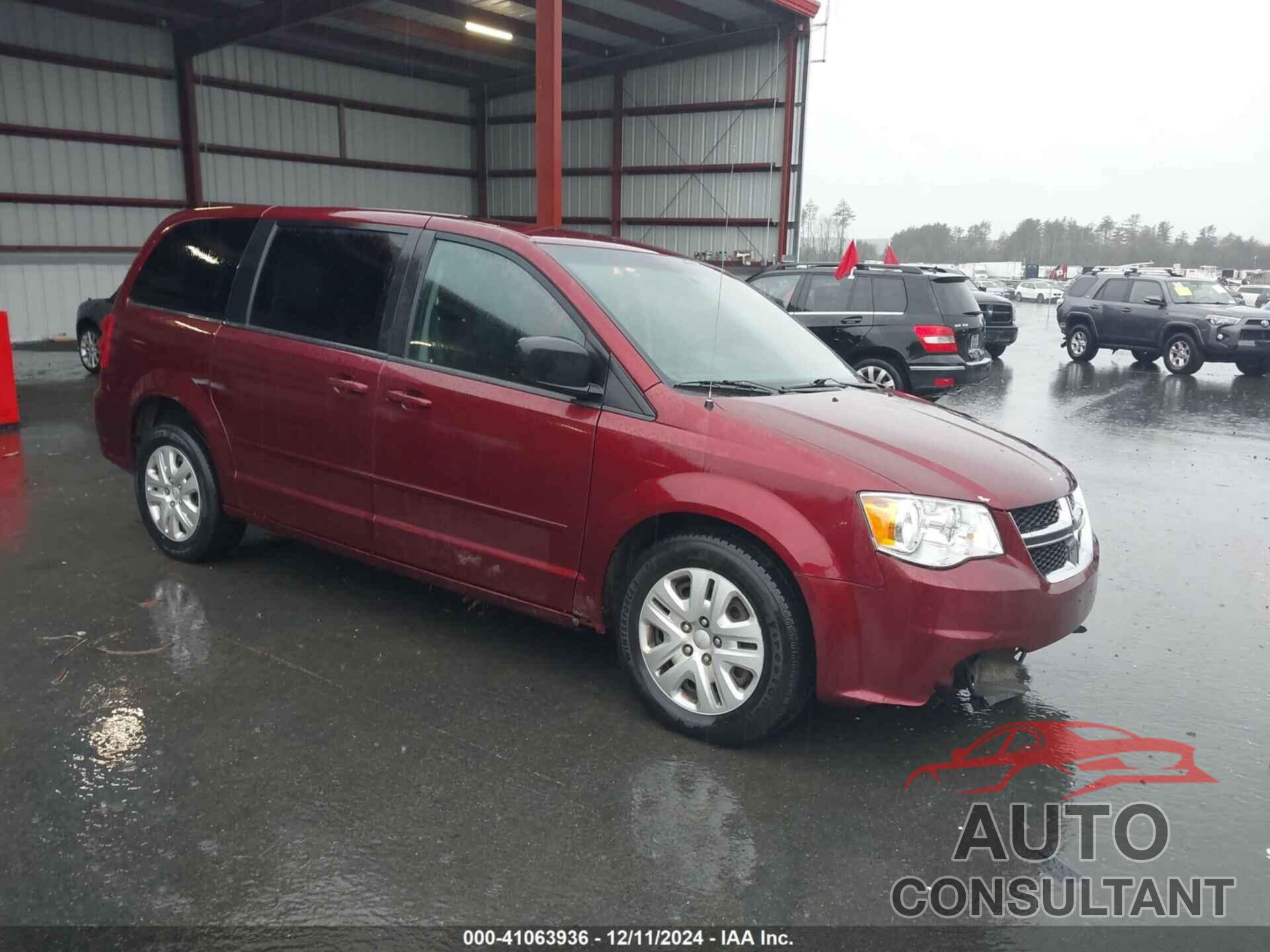 DODGE GRAND CARAVAN 2017 - 2C4RDGBG9HR587105