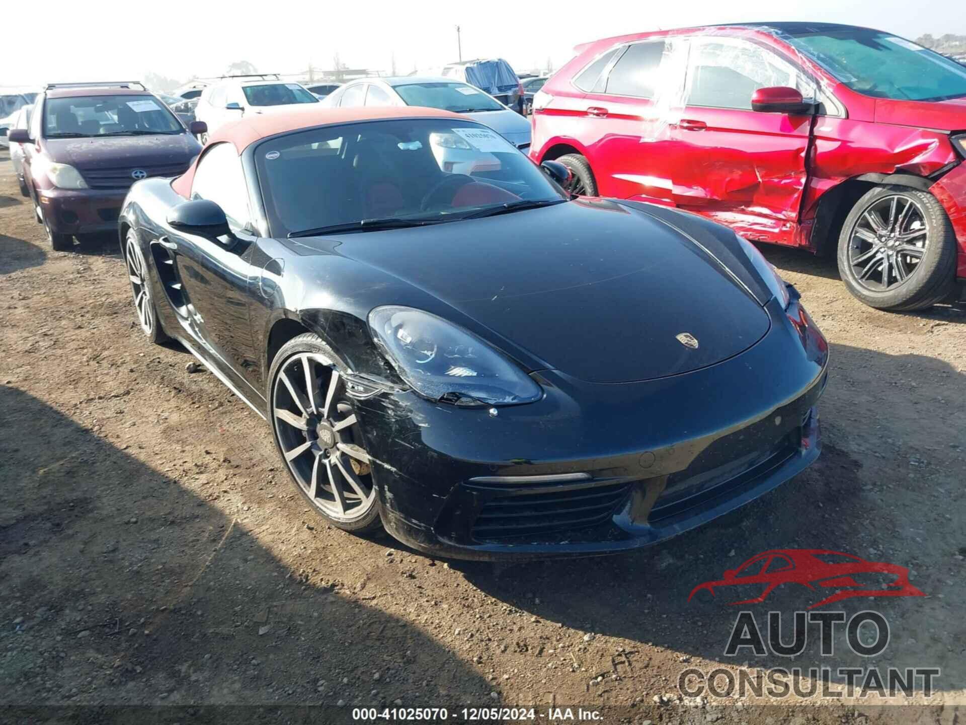 PORSCHE 718 BOXSTER 2017 - WP0CA2A83HS220176