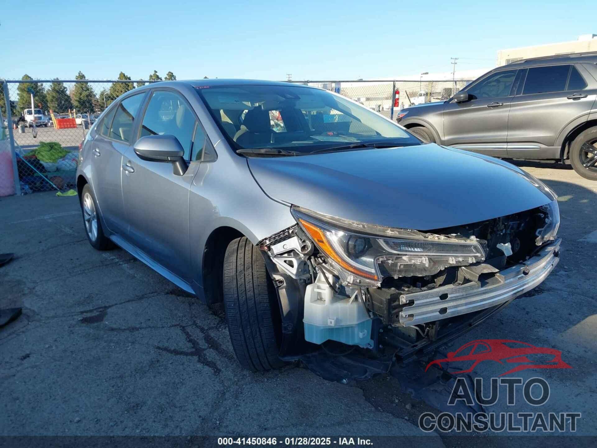 TOYOTA COROLLA 2020 - JTDHPRAEXLJ071721