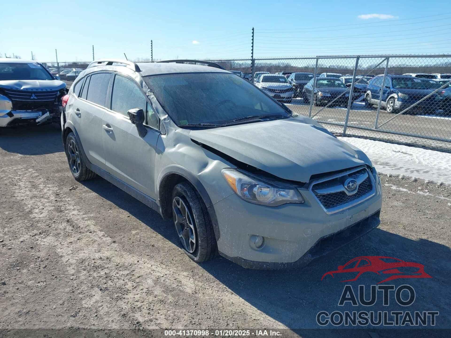 SUBARU XV CROSSTREK 2015 - JF2GPACC7F8300037