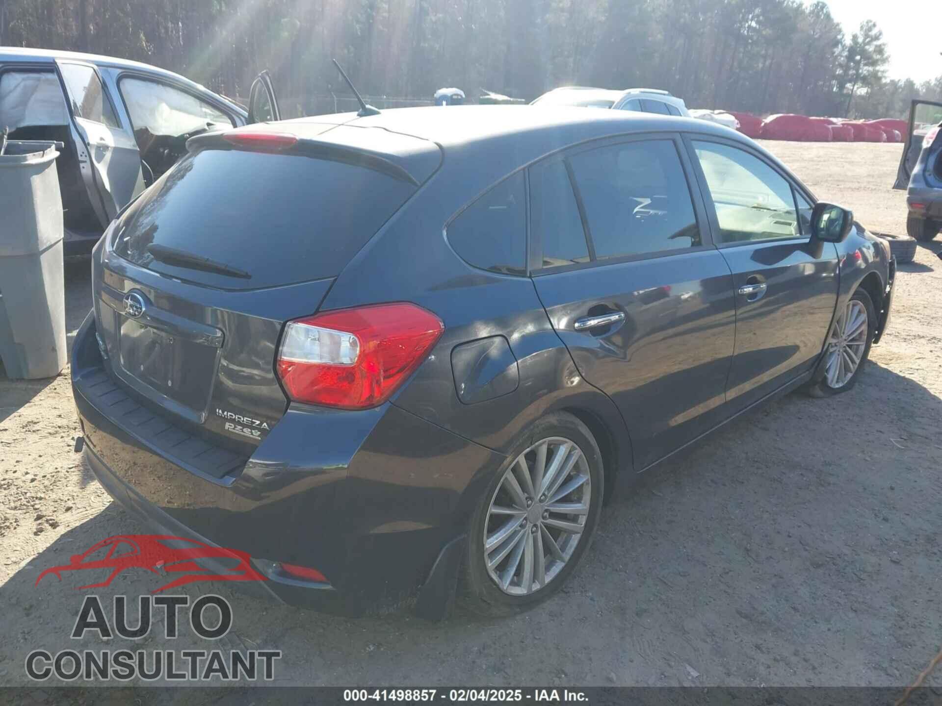 SUBARU IMPREZA 2012 - JF1GPAG63CH242576