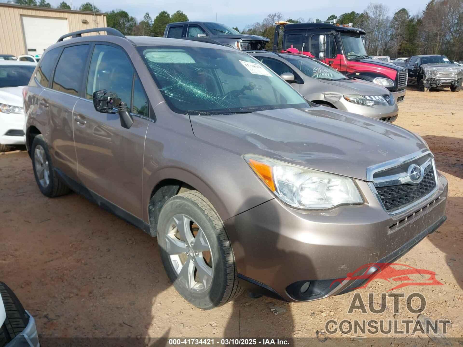 SUBARU FORESTER 2014 - JF2SJAJC0EH412367