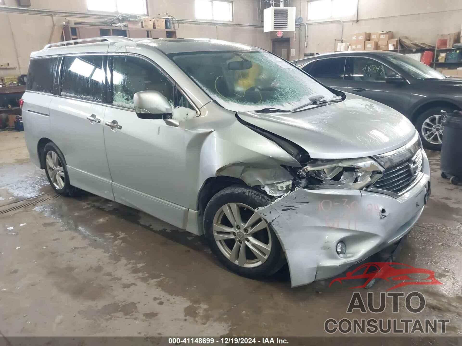 NISSAN QUEST 2012 - JN8AE2KPXC9048993