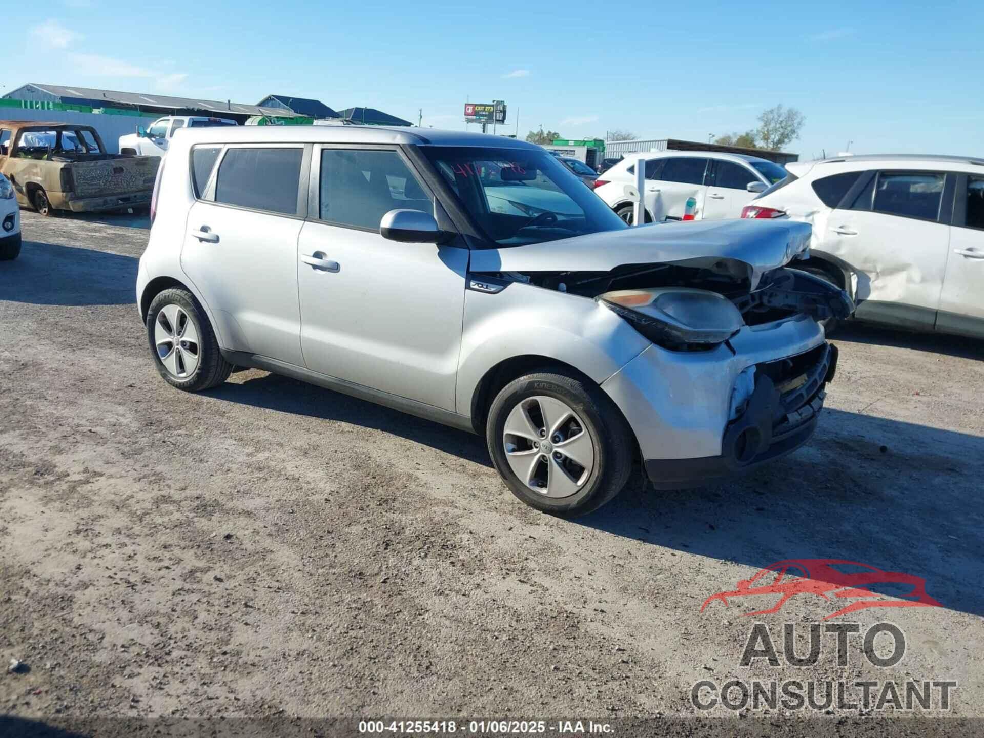 KIA SOUL 2016 - KNDJN2A25G7847485