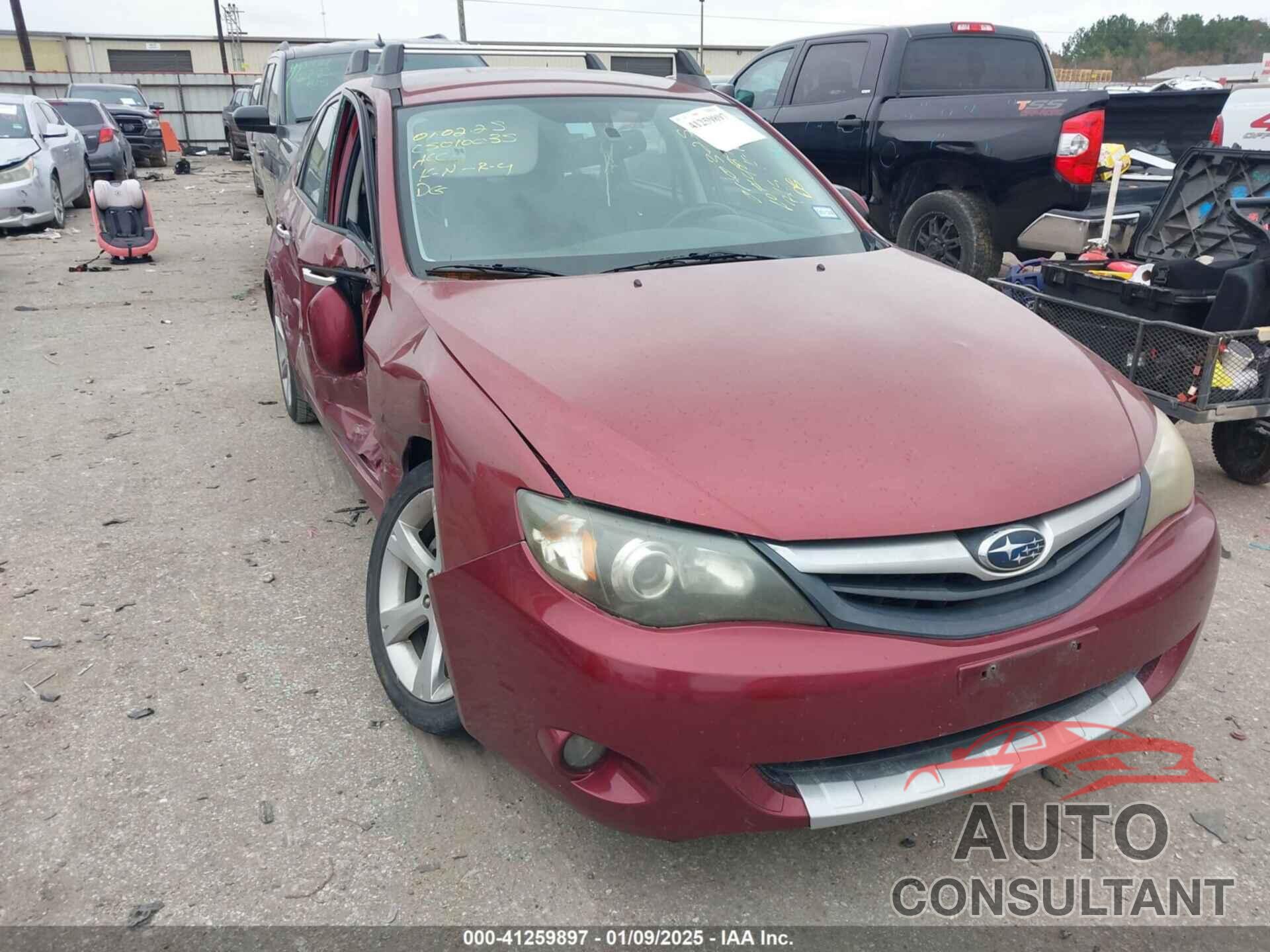 SUBARU IMPREZA OUTBACK SPORT 2011 - JF1GH6D64BH816342