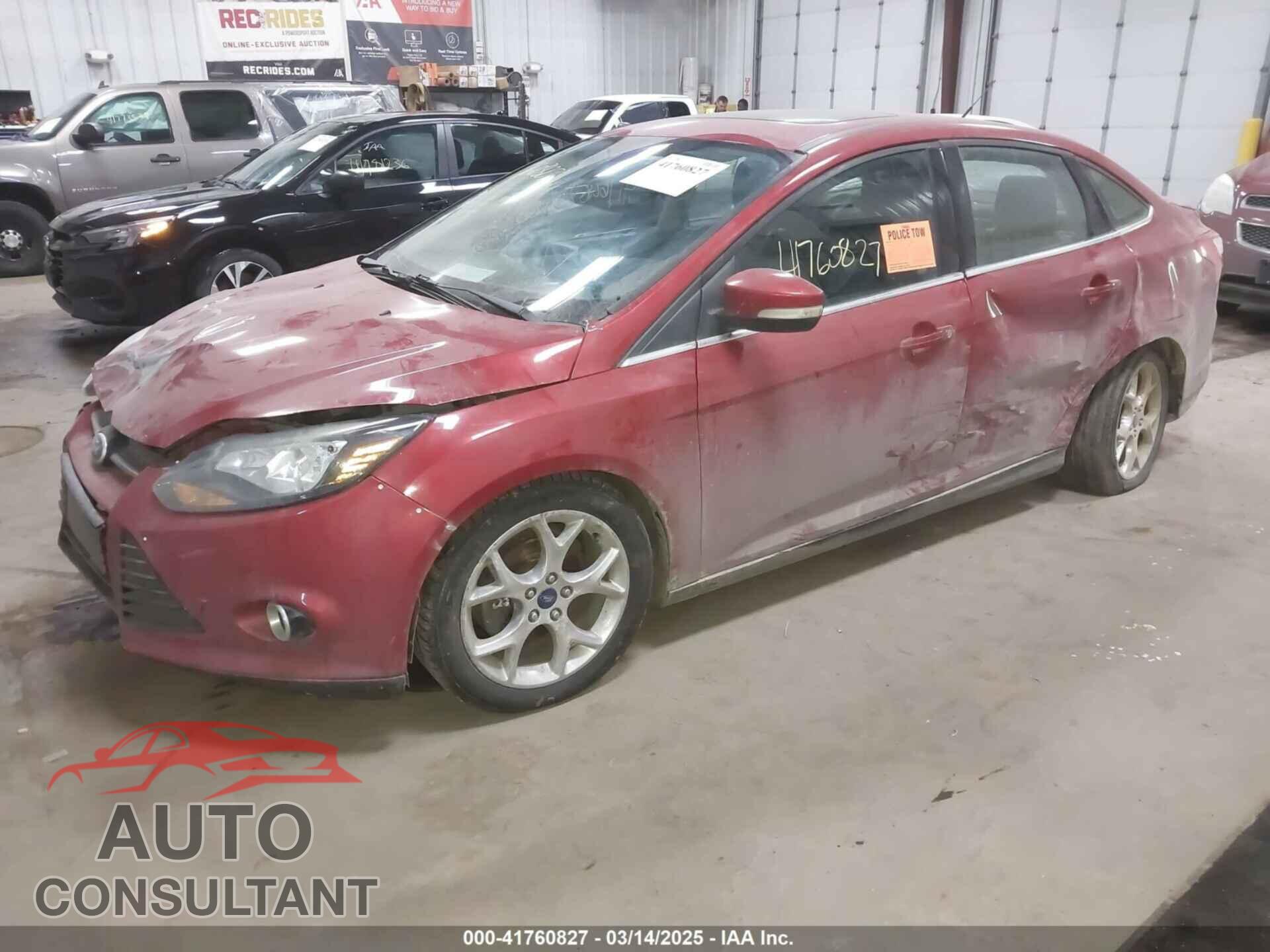 FORD FOCUS 2012 - 1FAHP3J24CL346626