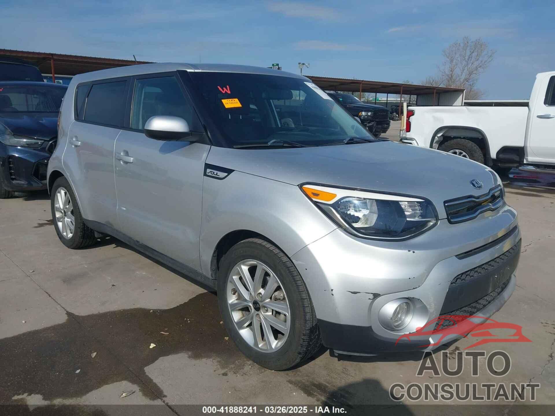 KIA SOUL 2019 - KNDJP3A53K7697718