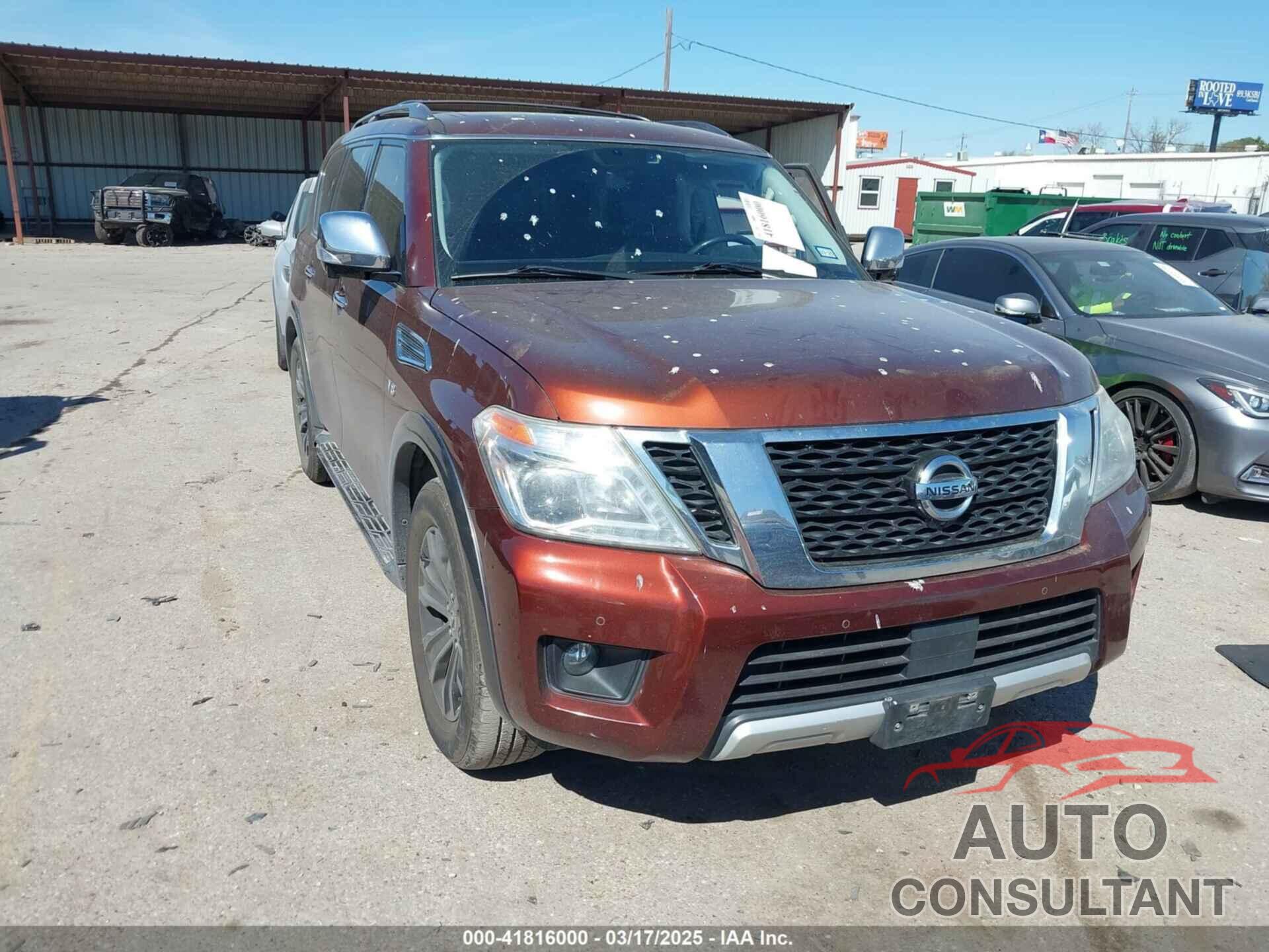 NISSAN ARMADA 2018 - JN8AY2NF0J9330826