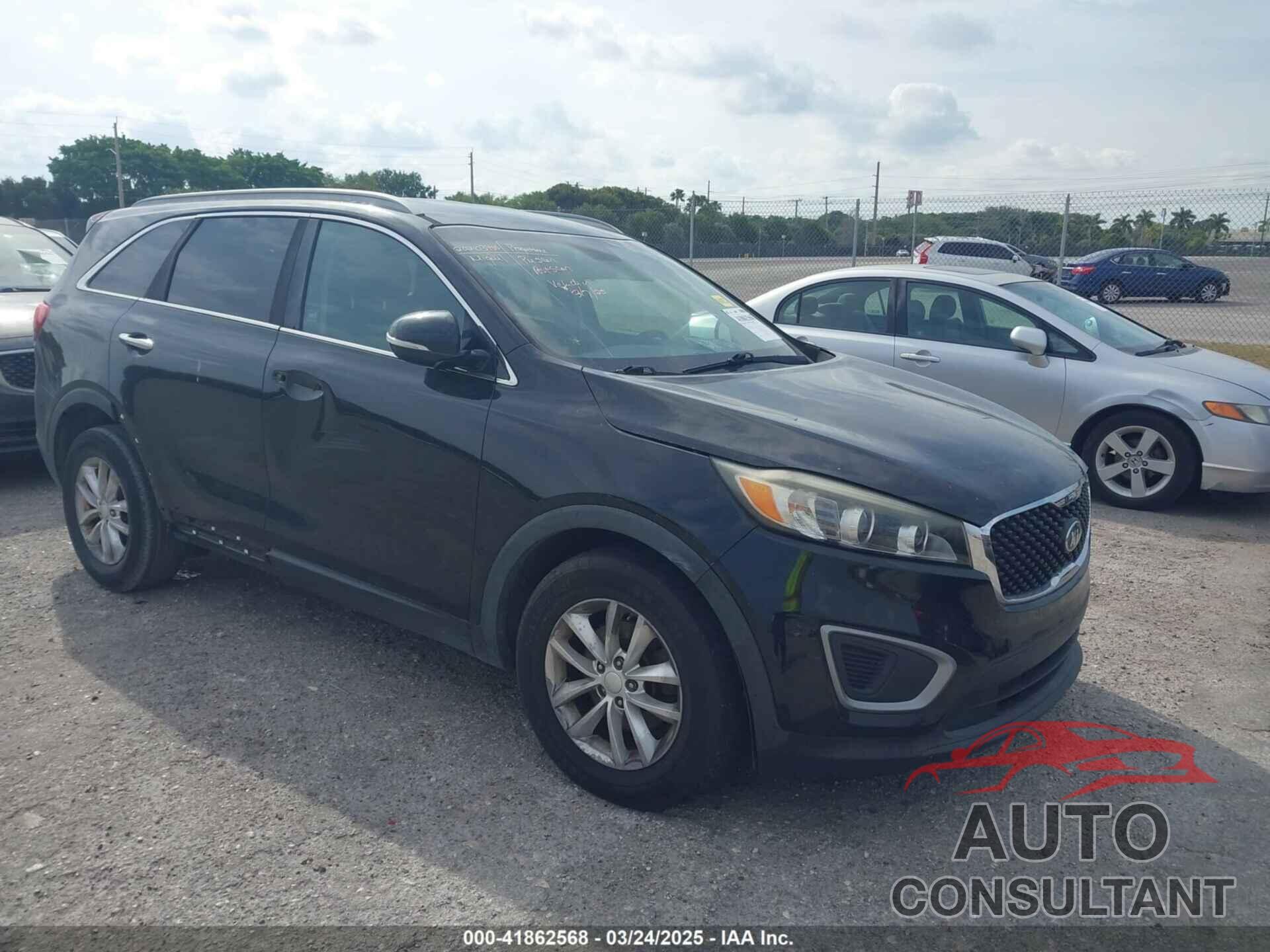 KIA SORENTO 2016 - 5XYPG4A36GG086896