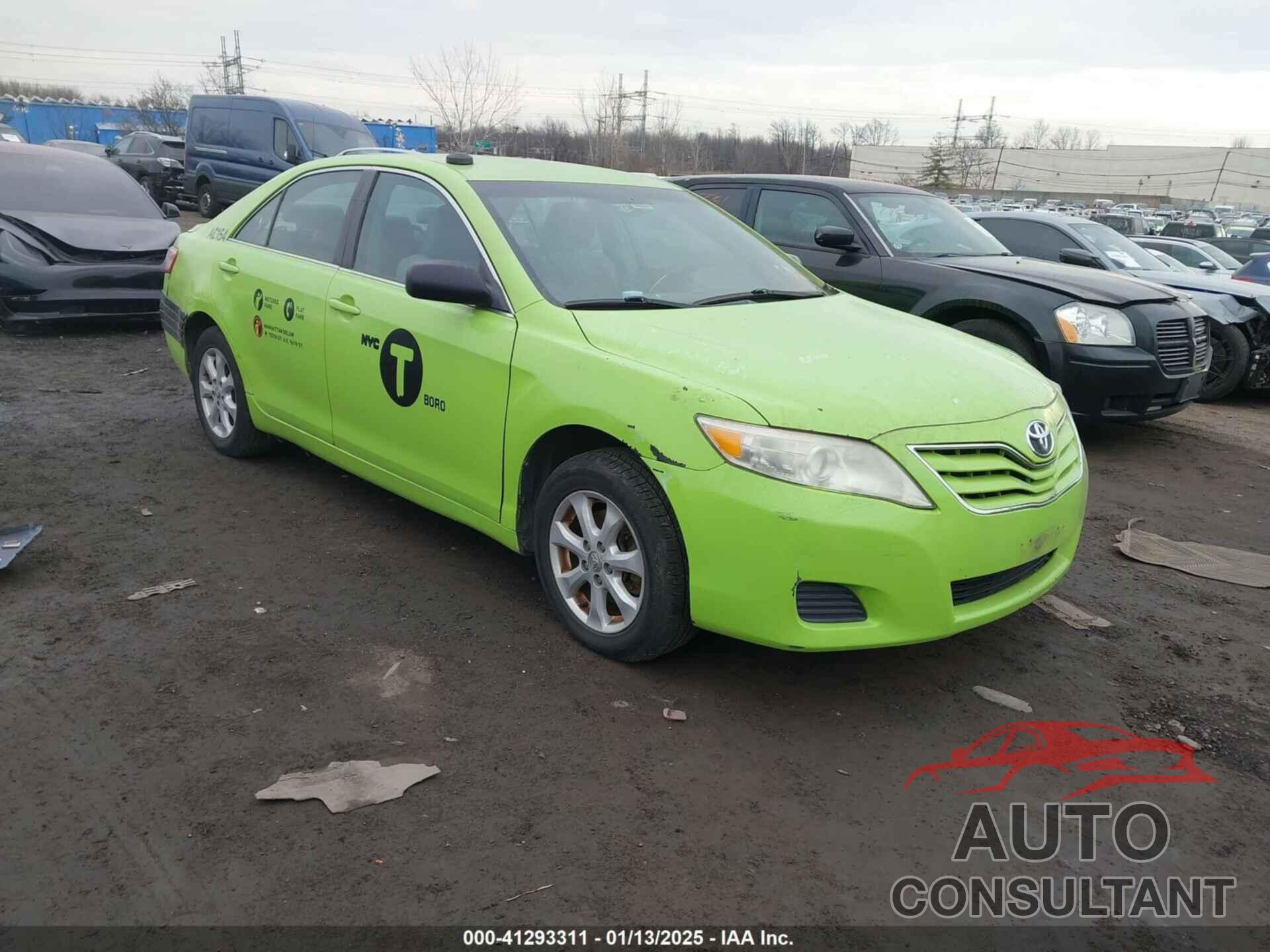 TOYOTA CAMRY 2011 - 4T1BF3EK6BU191854