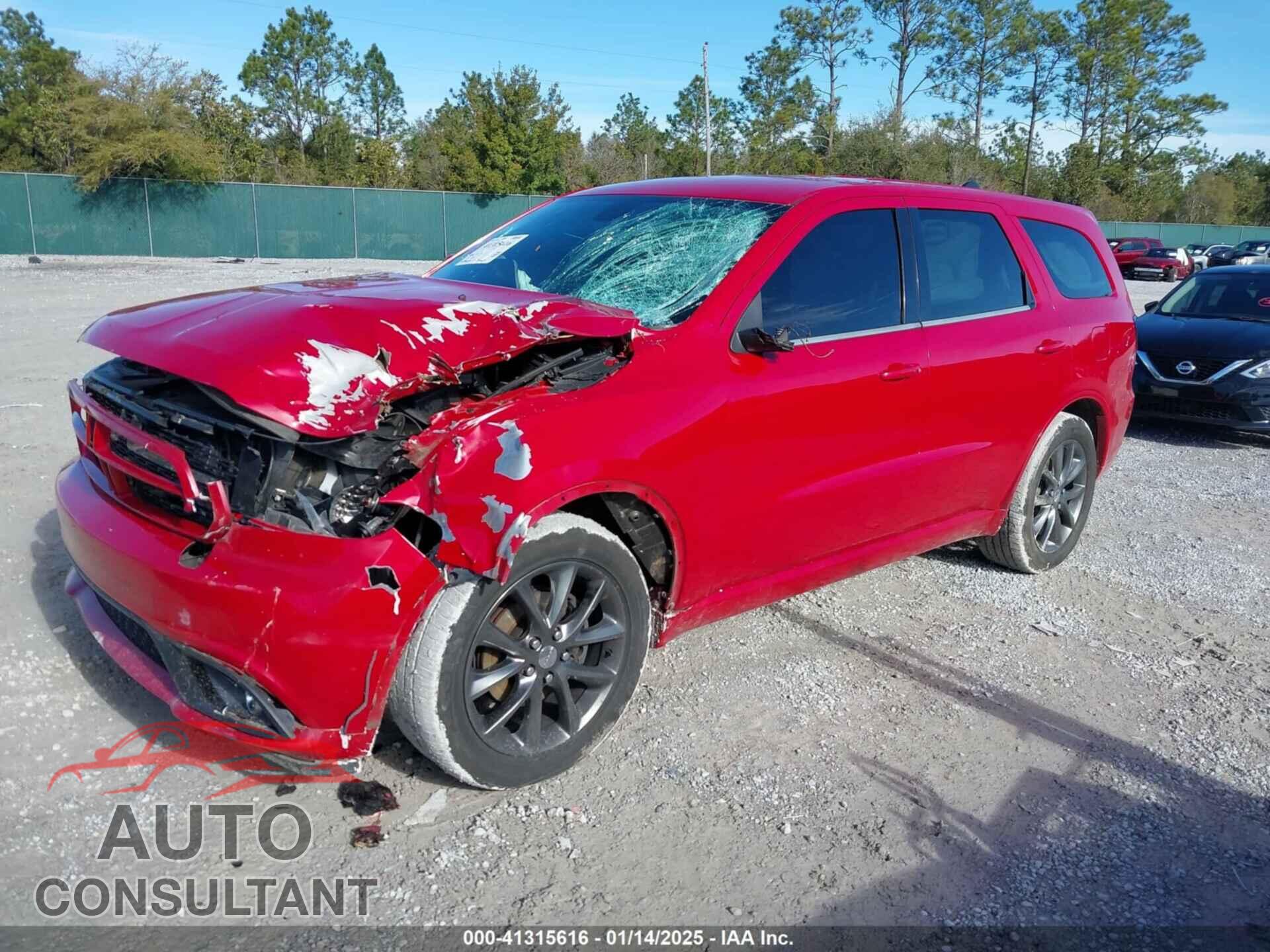 DODGE DURANGO 2014 - 1C4RDHAG9EC476825