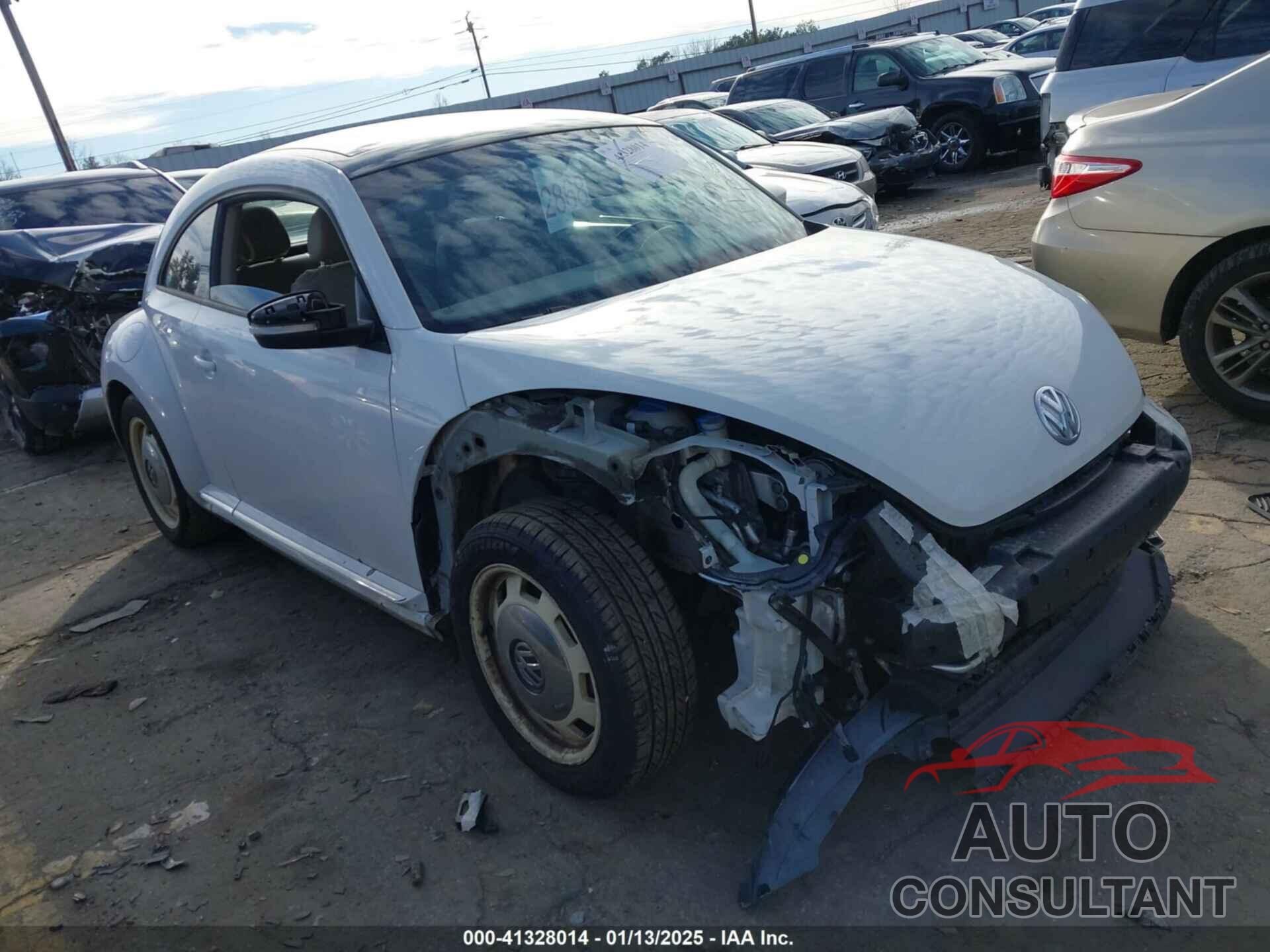 VOLKSWAGEN BEETLE 2014 - 3VWJP7ATXEM628666