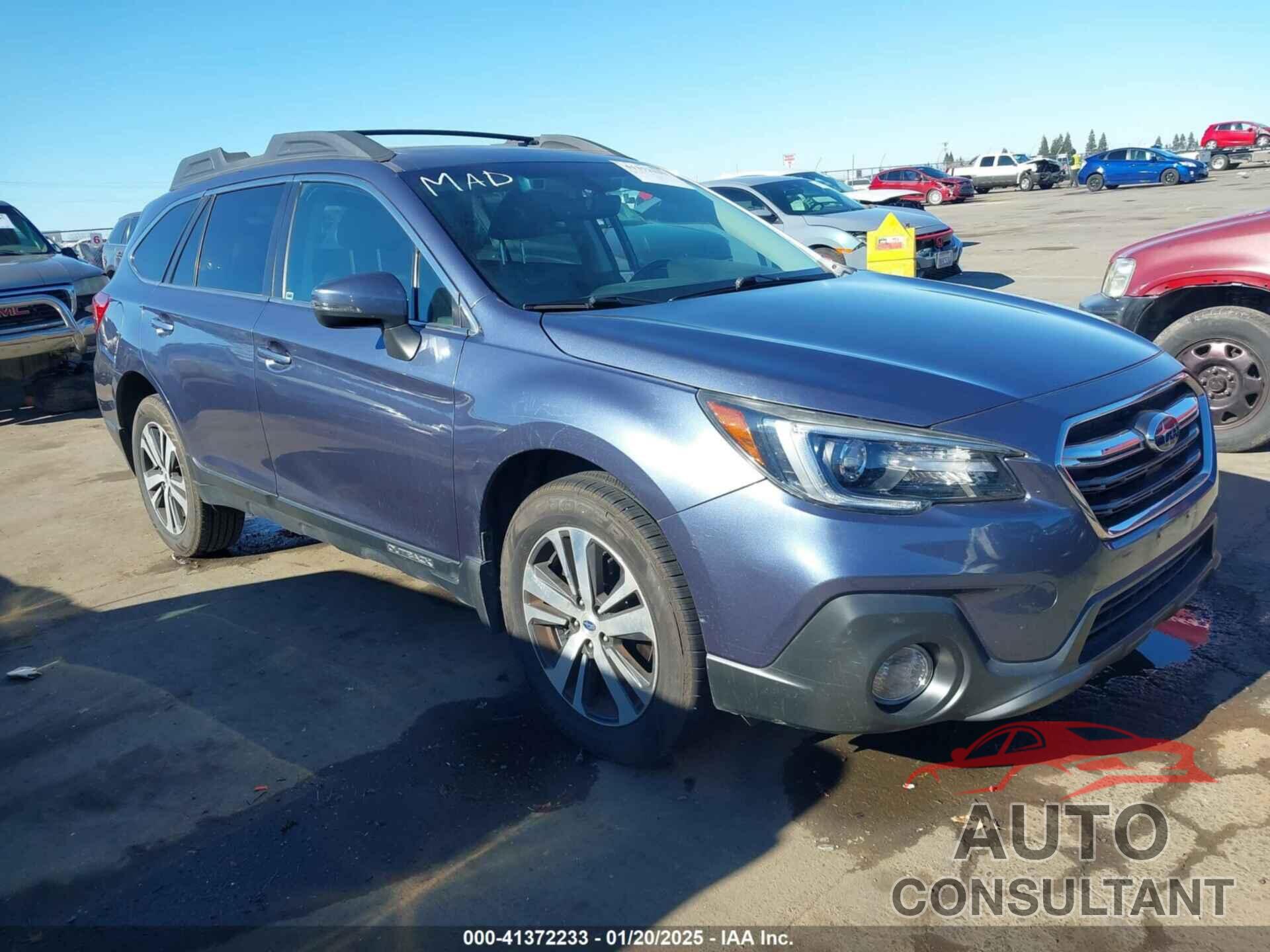 SUBARU OUTBACK 2018 - 4S4BSANC9J3218428