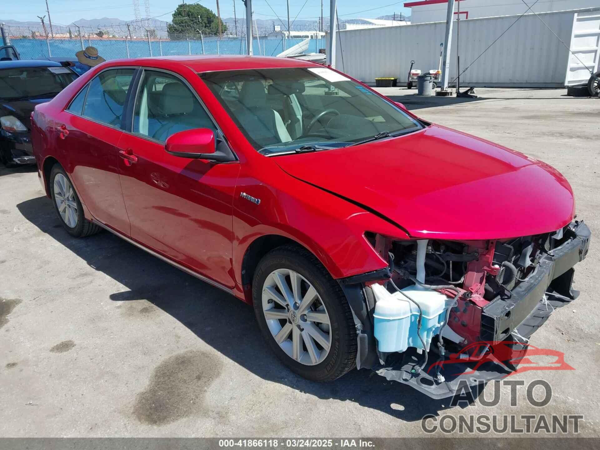TOYOTA CAMRY HYBRID 2014 - 4T1BD1FK7EU126380