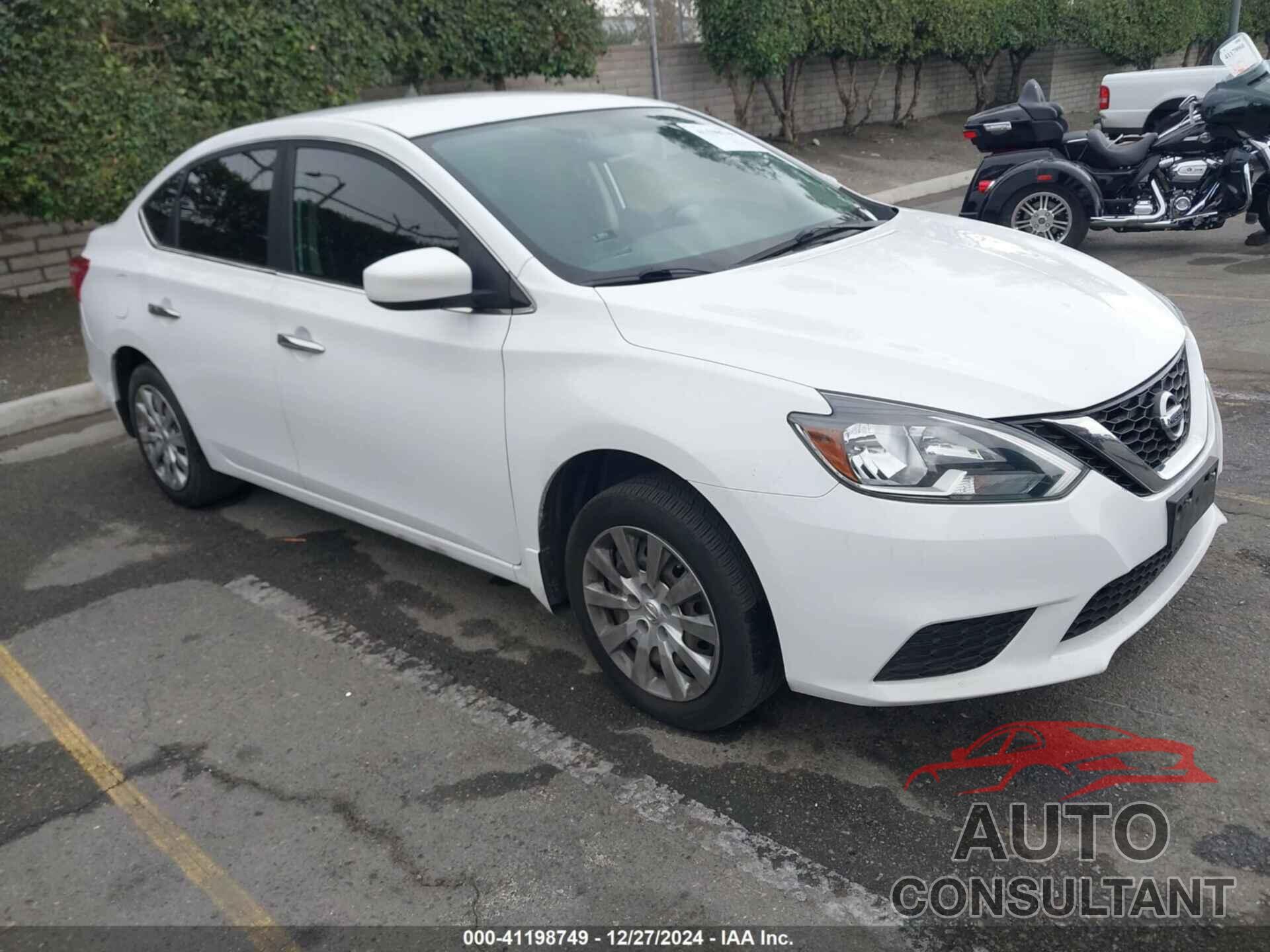 NISSAN SENTRA 2016 - 3N1AB7AP2GY295284