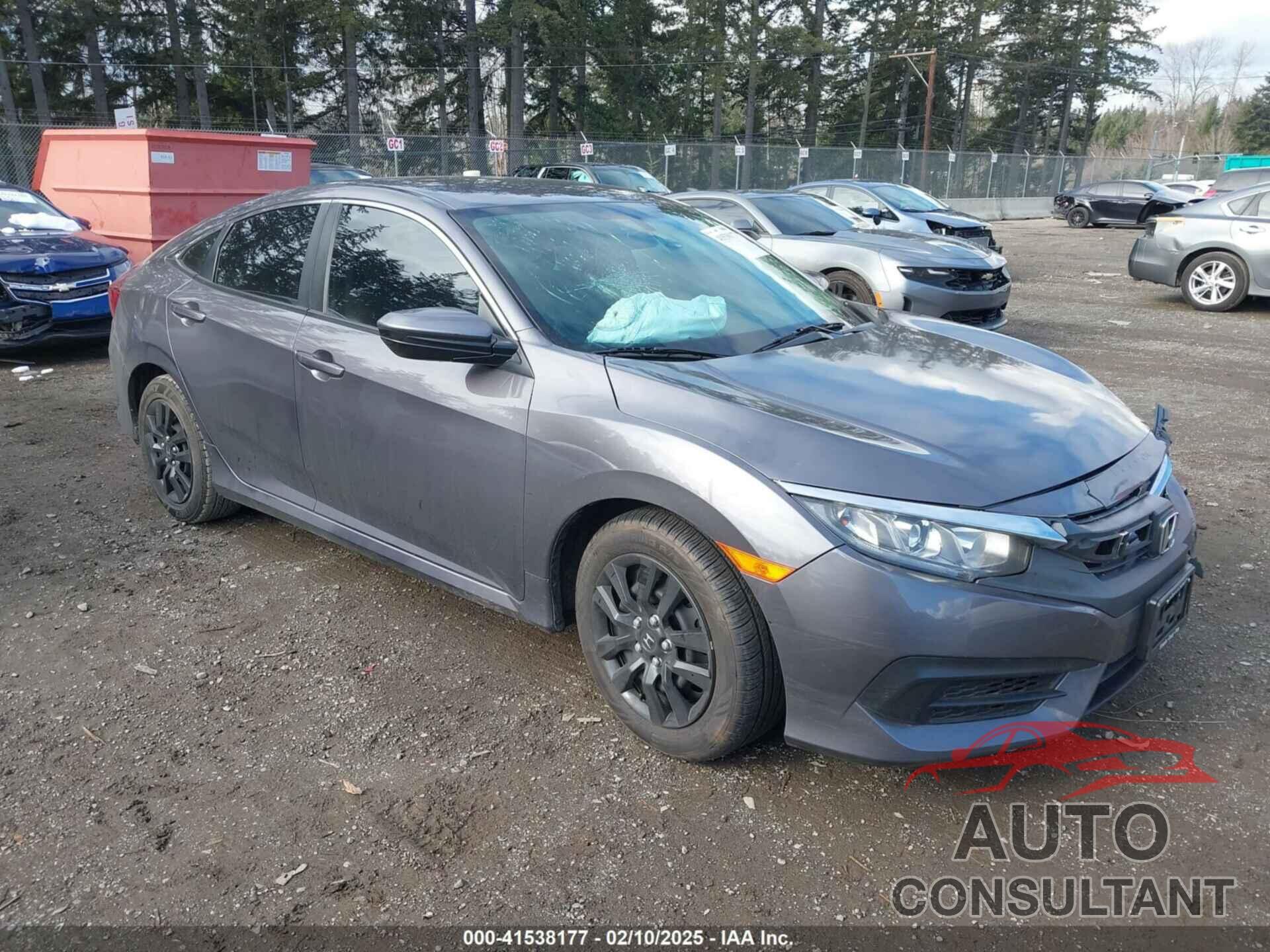 HONDA CIVIC 2016 - 19XFC2F51GE217526