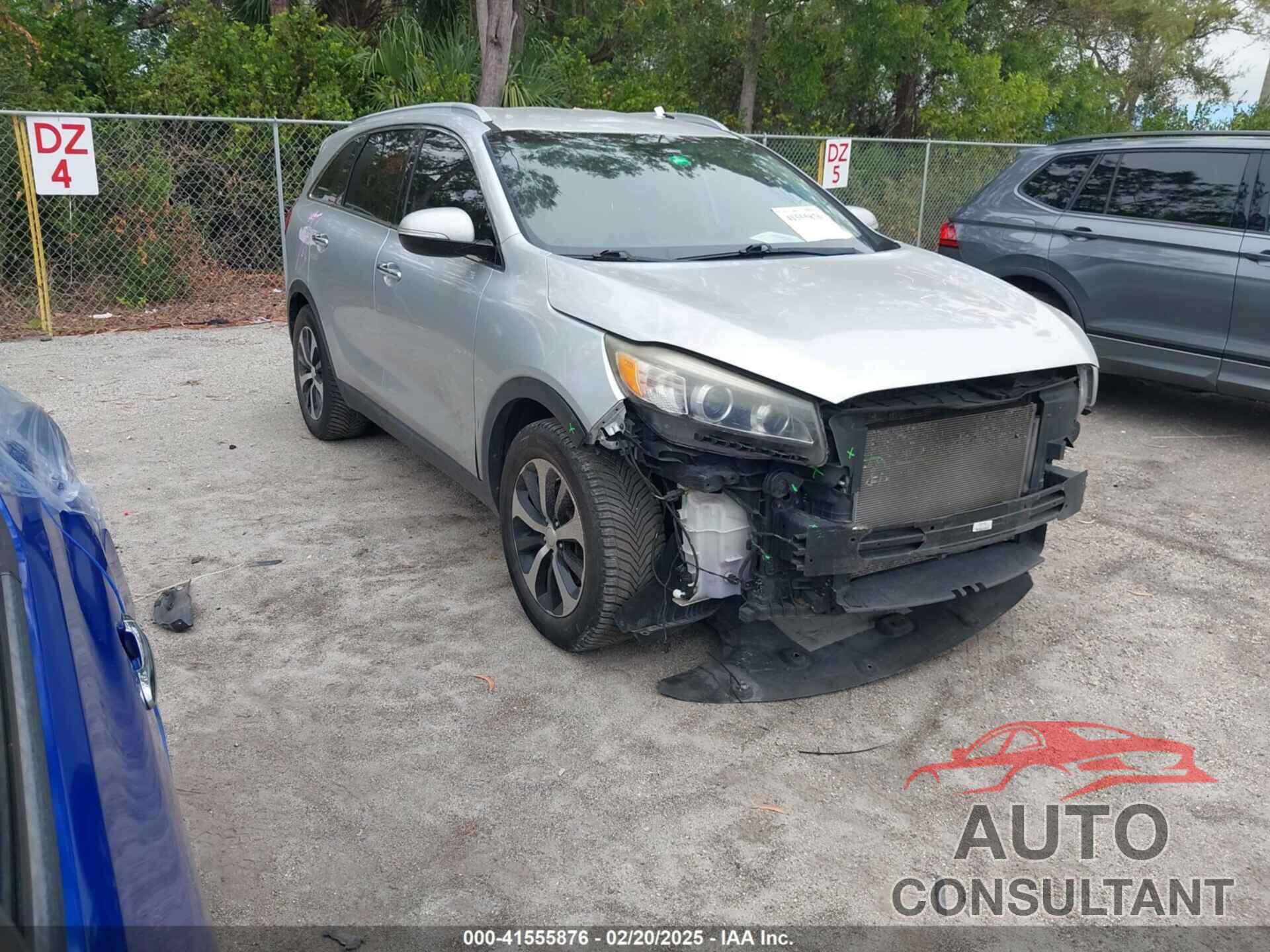 KIA SORENTO 2016 - 5XYPH4A55GG041740