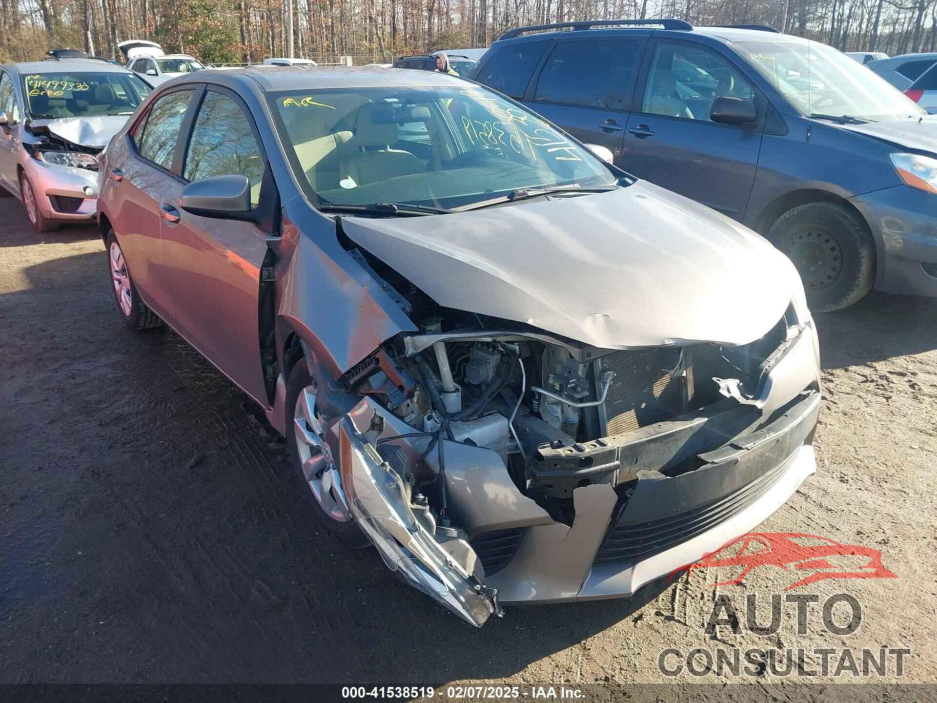 TOYOTA COROLLA 2014 - 2T1BURHE0EC066420