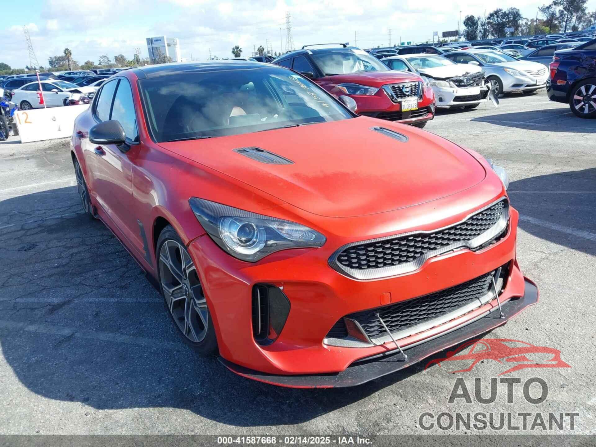 KIA STINGER 2020 - KNAE15LA6L6081184