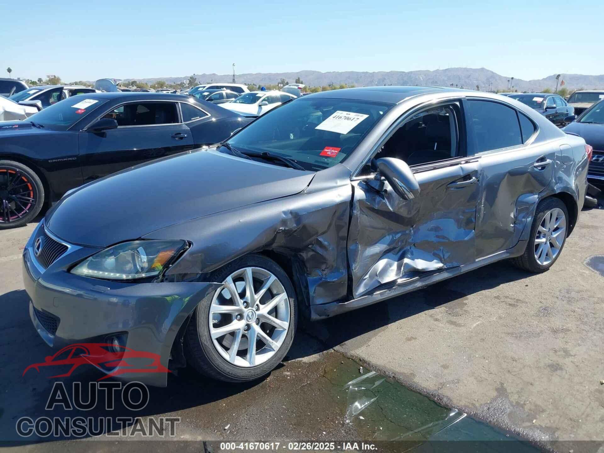 LEXUS IS 350 2012 - JTHCE5C2XC5002952