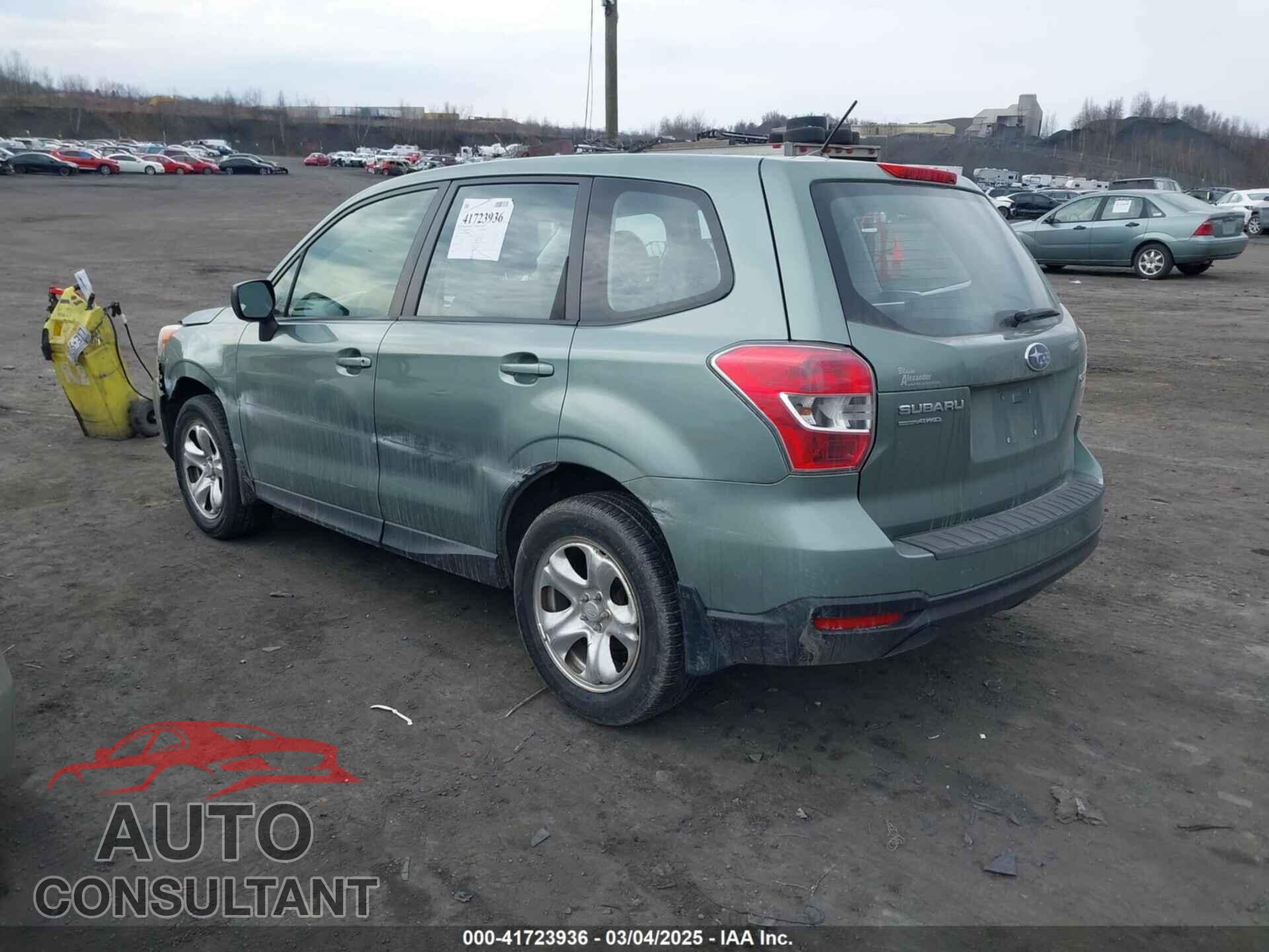 SUBARU FORESTER 2014 - JF2SJAAC9EH519210