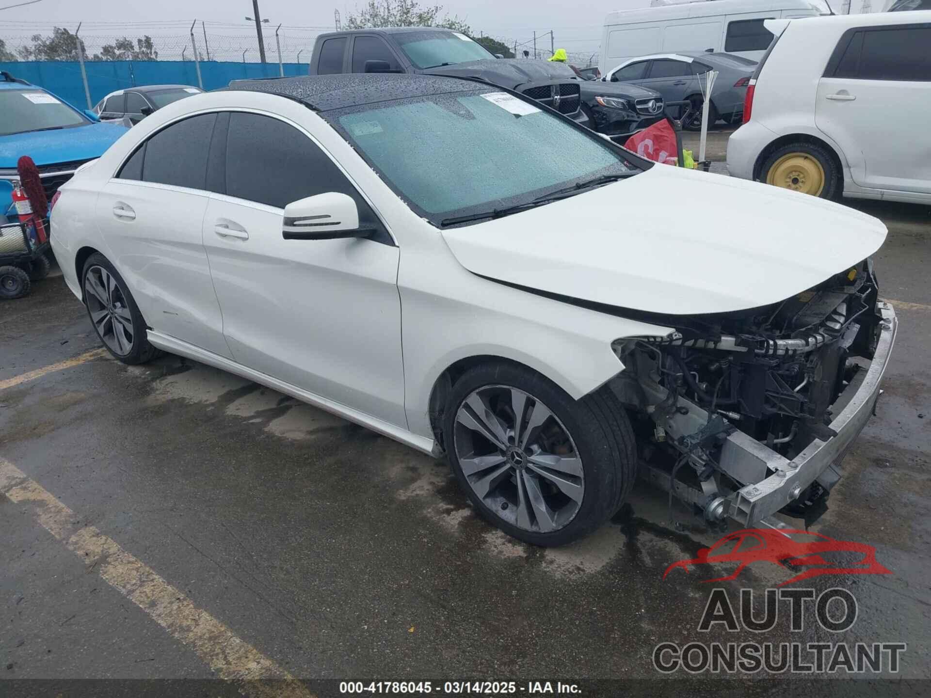 MERCEDES-BENZ CLA 250 2018 - WDDSJ4EB7JN598900