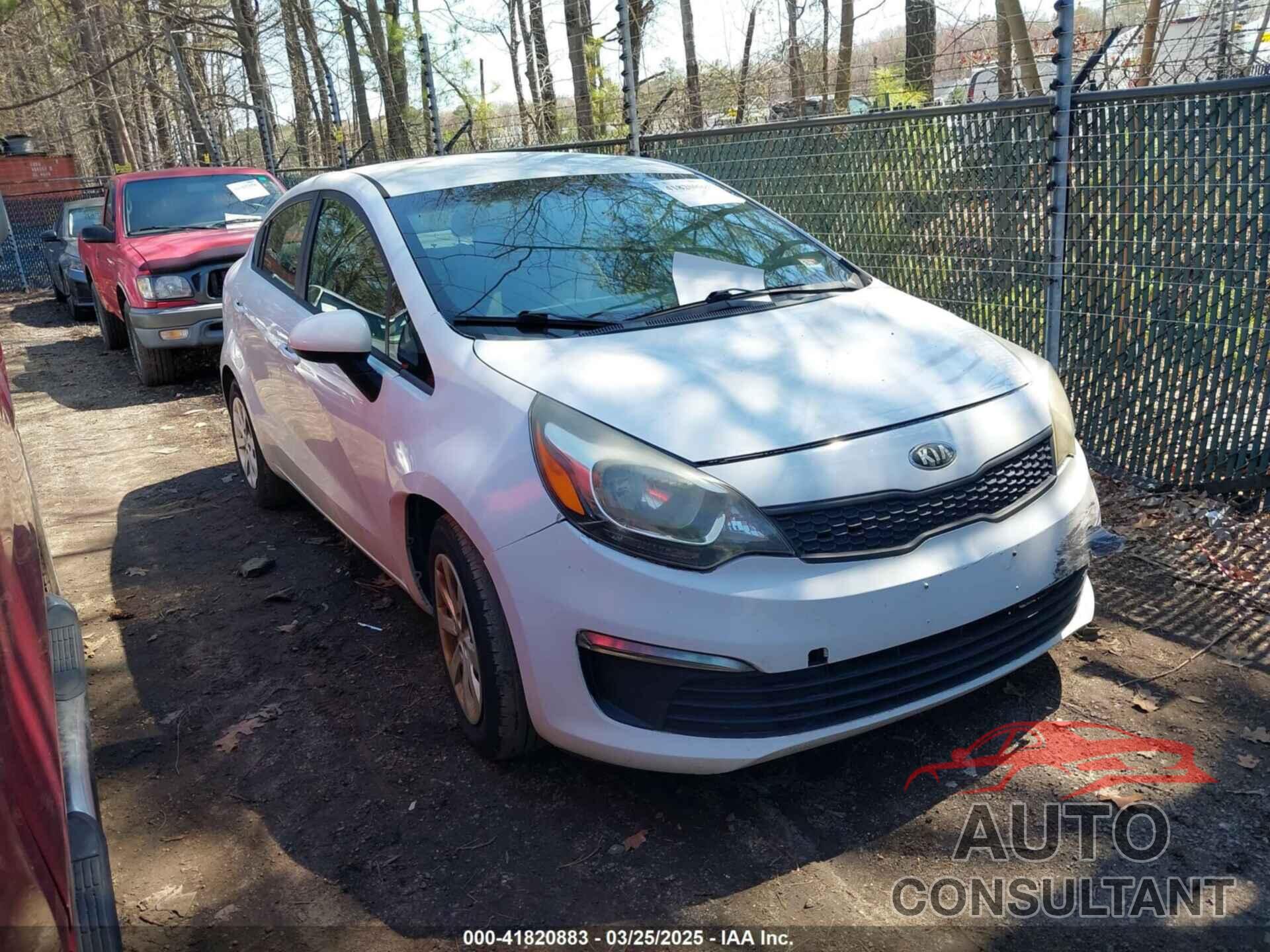 KIA RIO 2016 - KNADM4A33G6689459