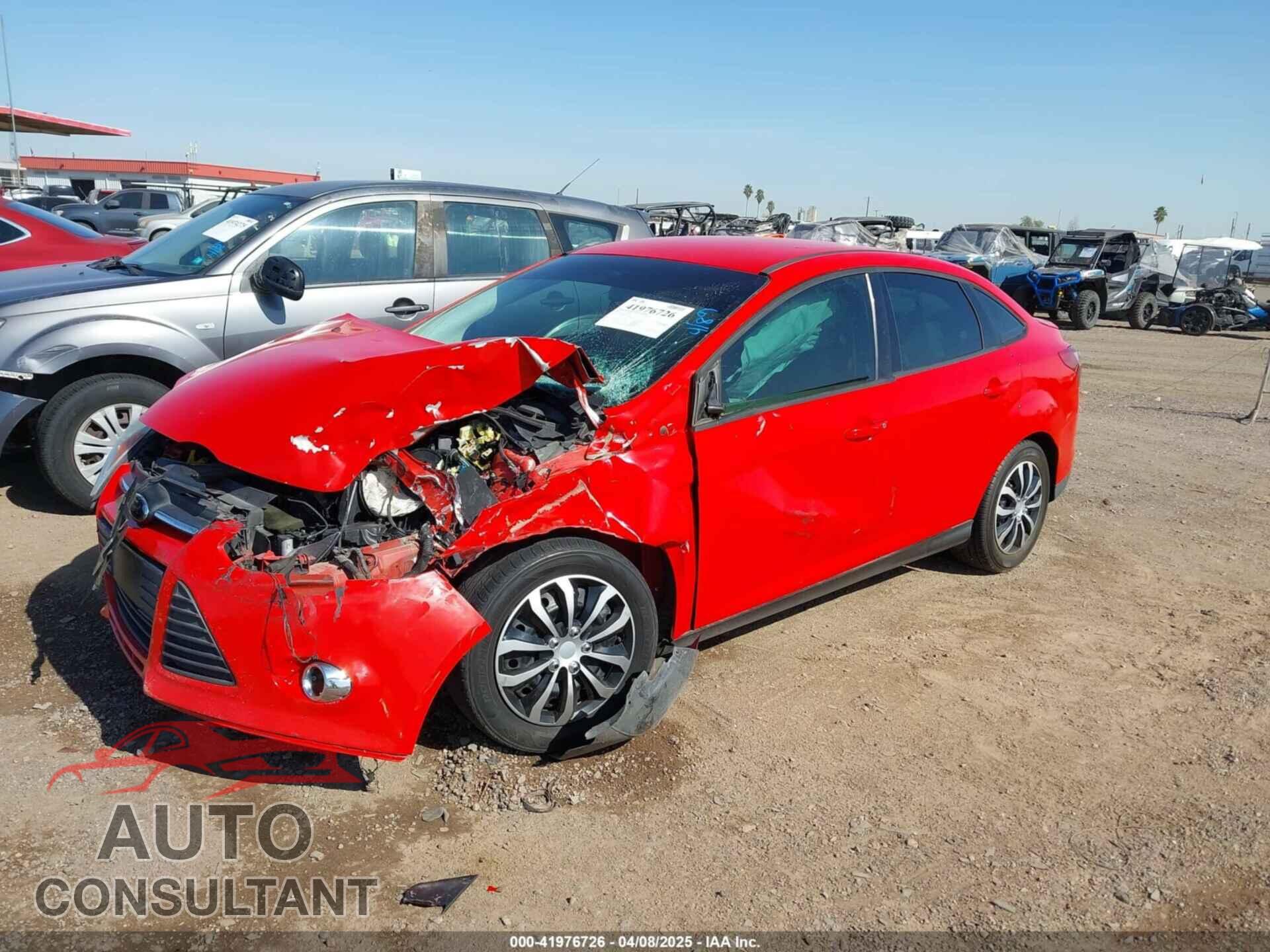 FORD FOCUS 2012 - 1FAHP3F29CL452370