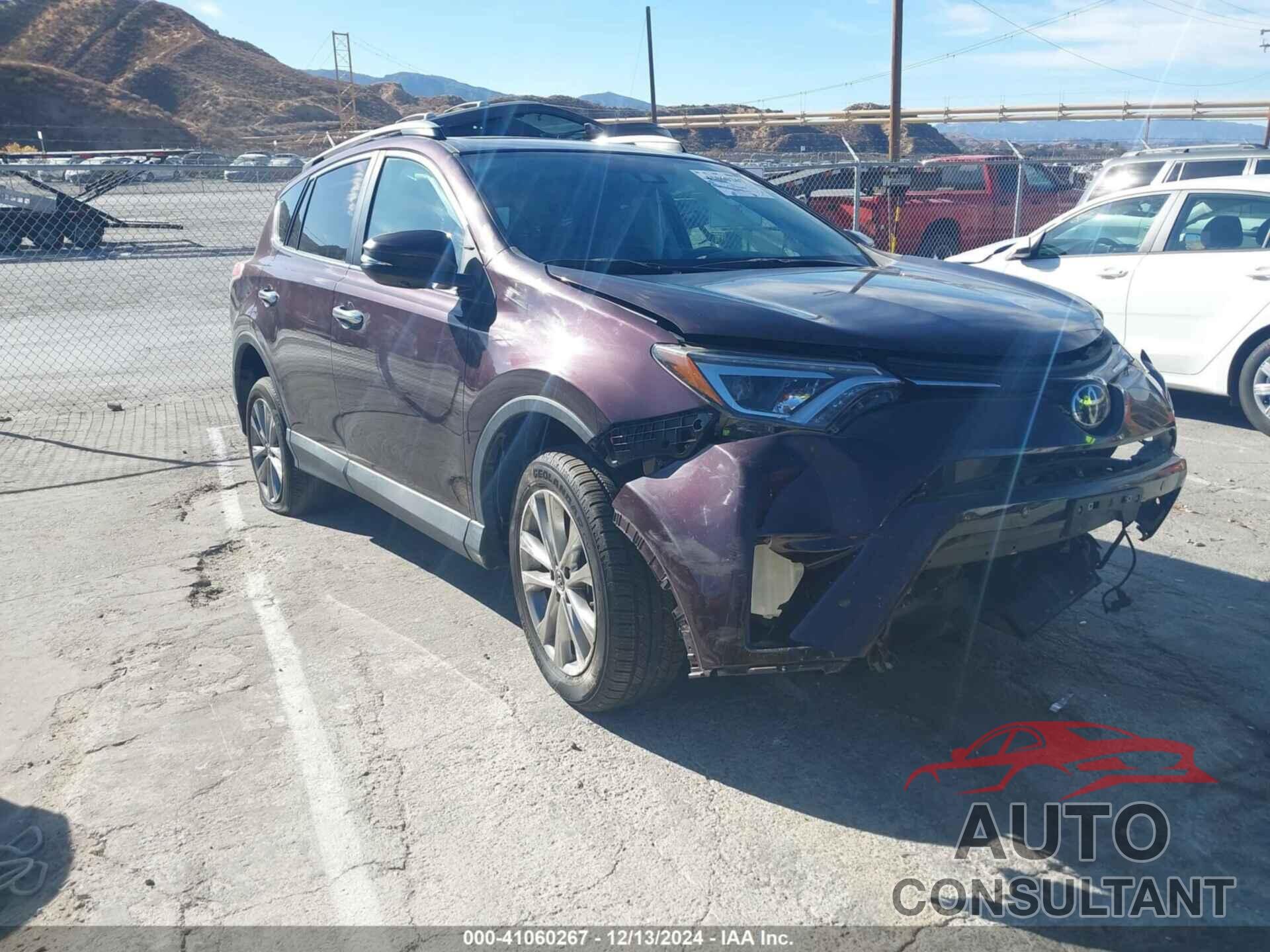 TOYOTA RAV4 2018 - 2T3YFREV3JW459529