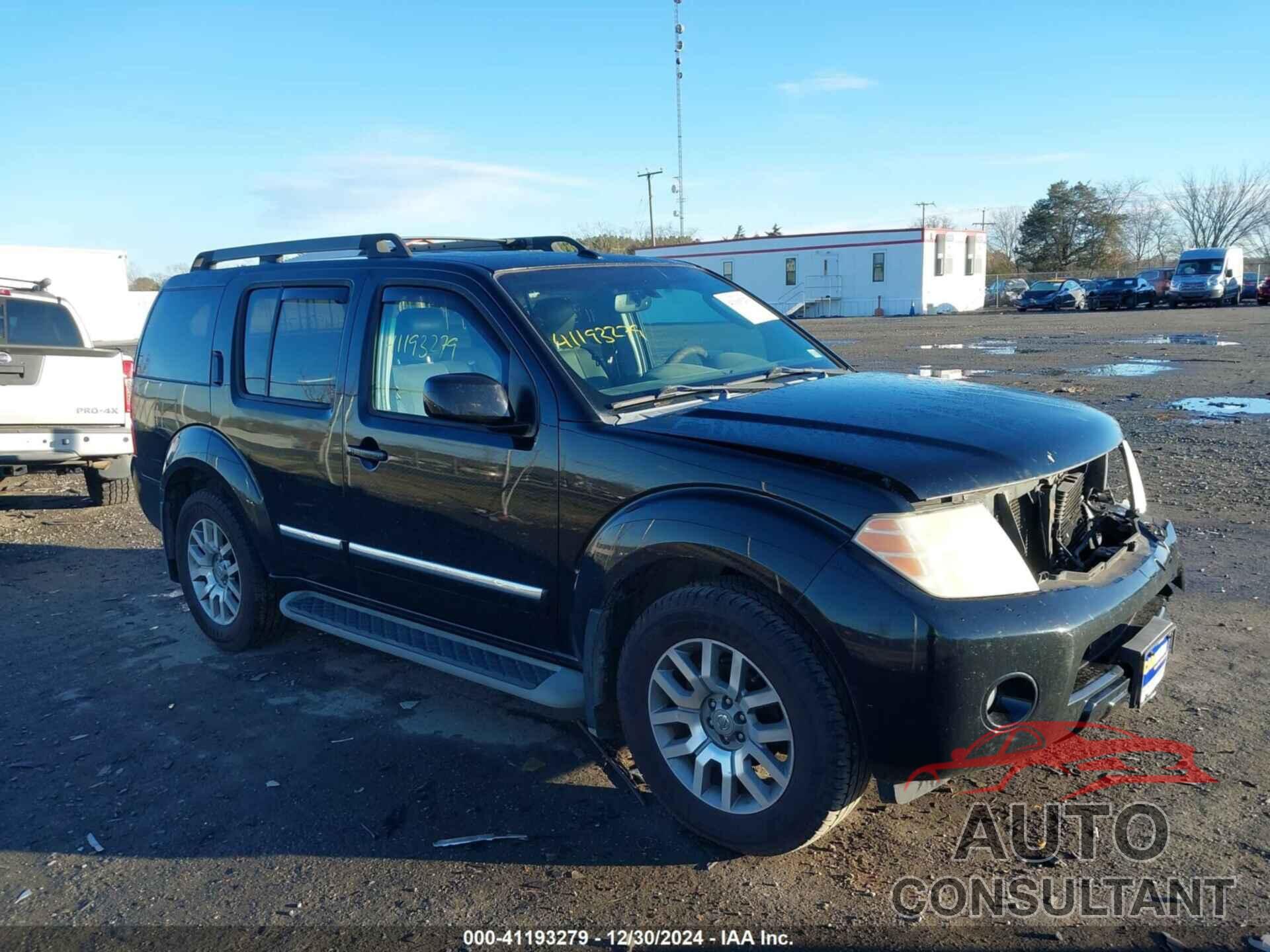 NISSAN PATHFINDER 2010 - 5N1AR1NB7AC620270