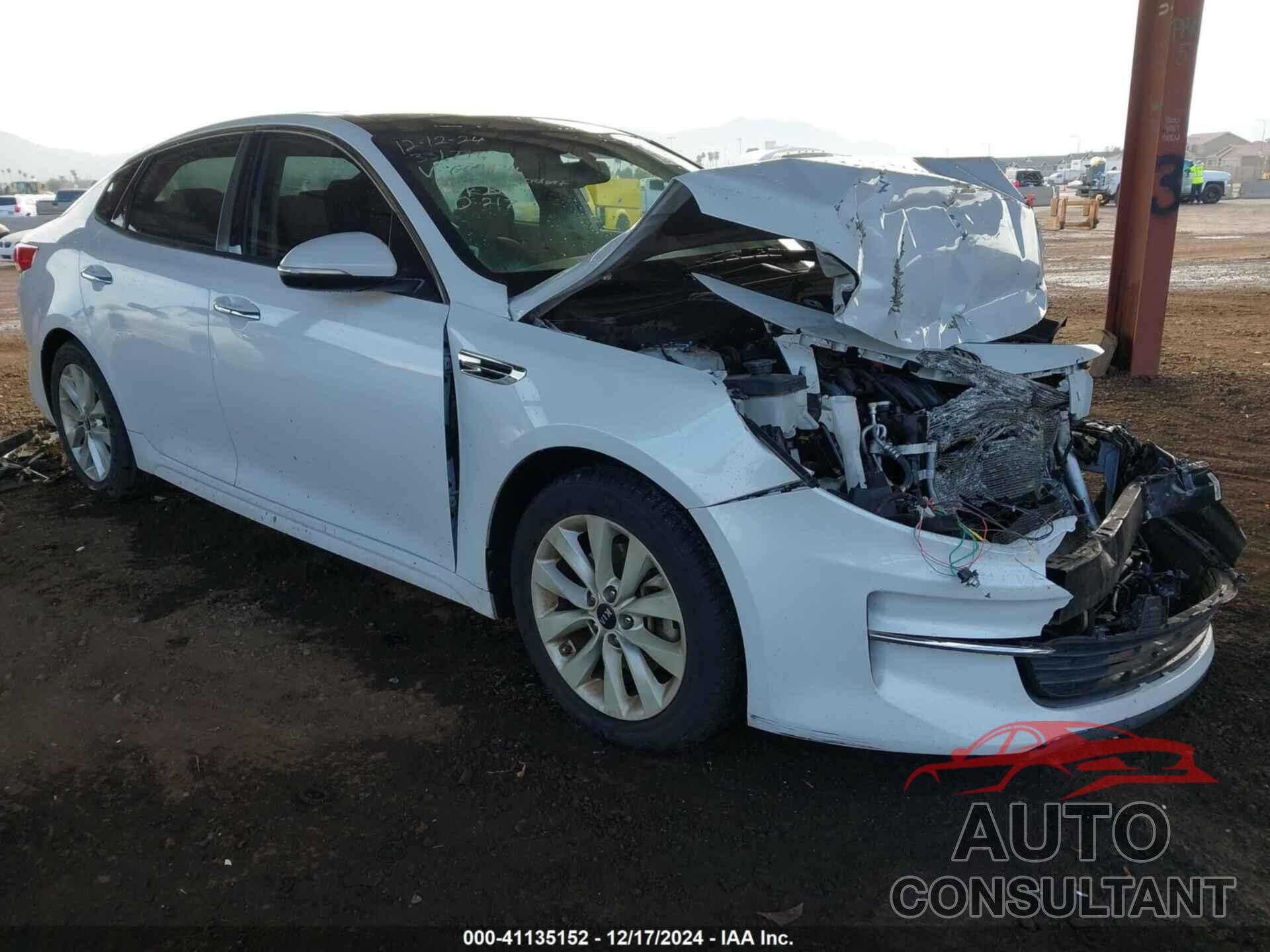 KIA OPTIMA 2016 - 5XXGU4L33GG004424