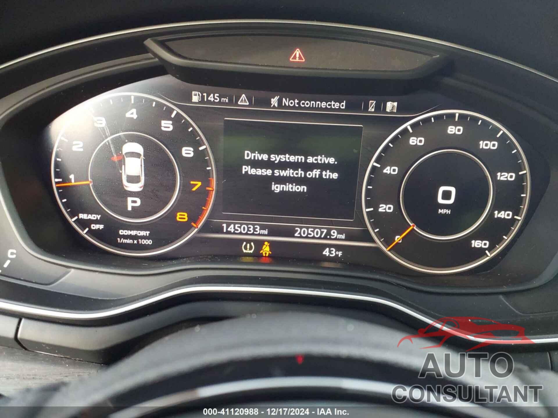 AUDI A5 2018 - WAUENCF55JA122888