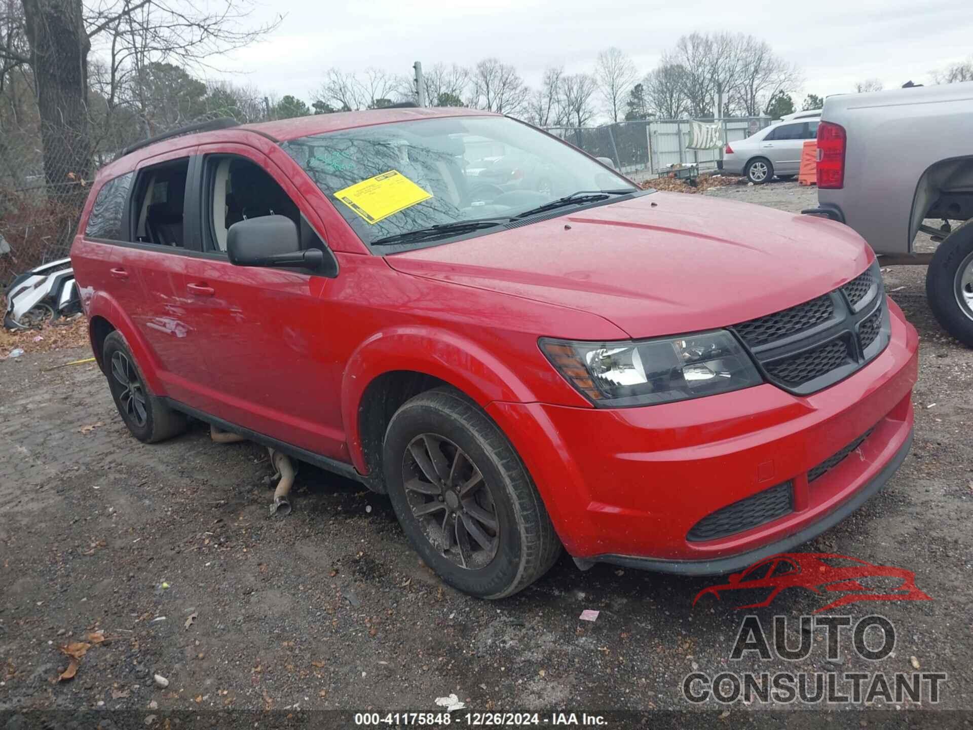 DODGE JOURNEY 2017 - 3C4PDCAB7HT573139