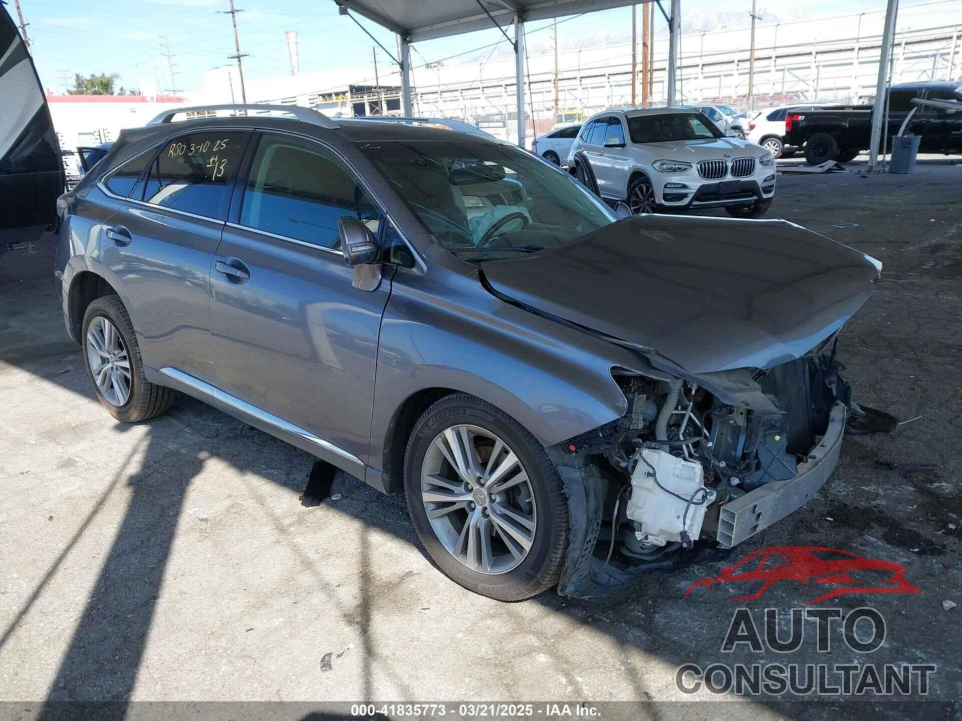 LEXUS RX 350 2015 - 2T2ZK1BA7FC205922