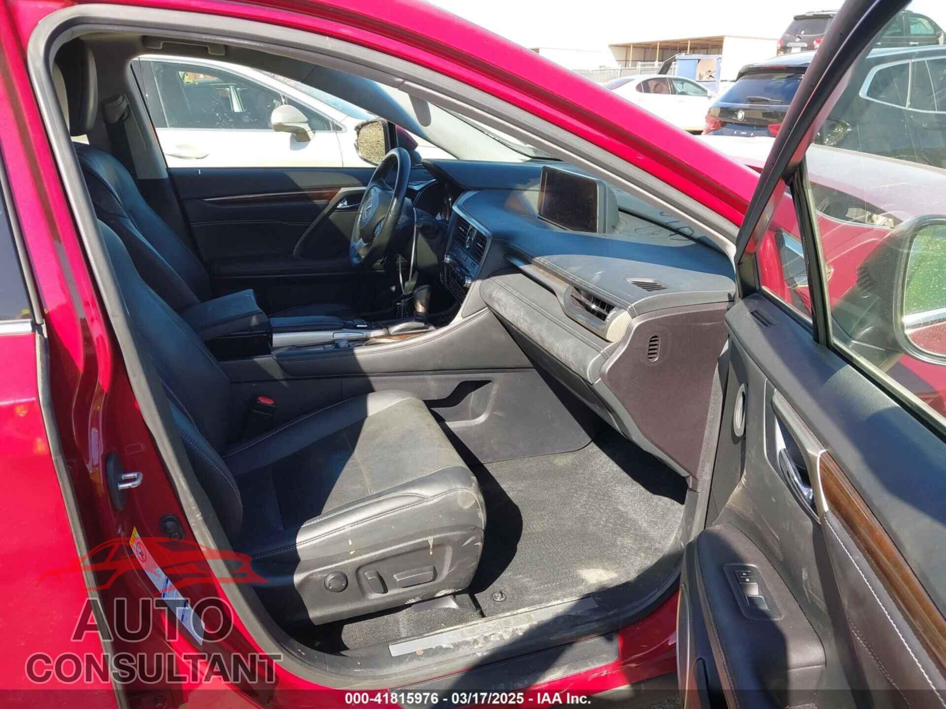 LEXUS RX 350 2017 - 2T2BZMCA3HC056800