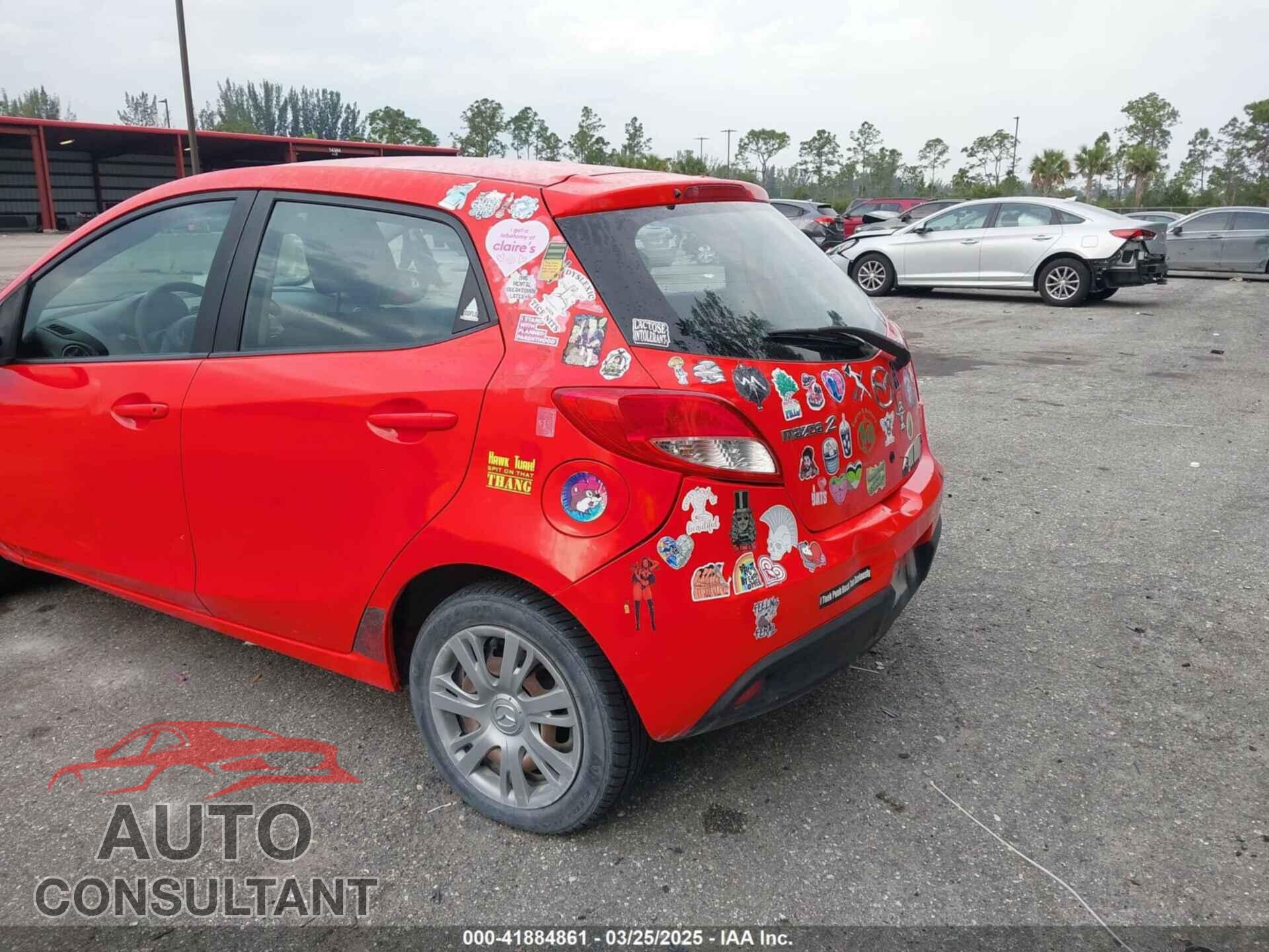 MAZDA MAZDA2 2014 - JM1DE1KY2E0177507
